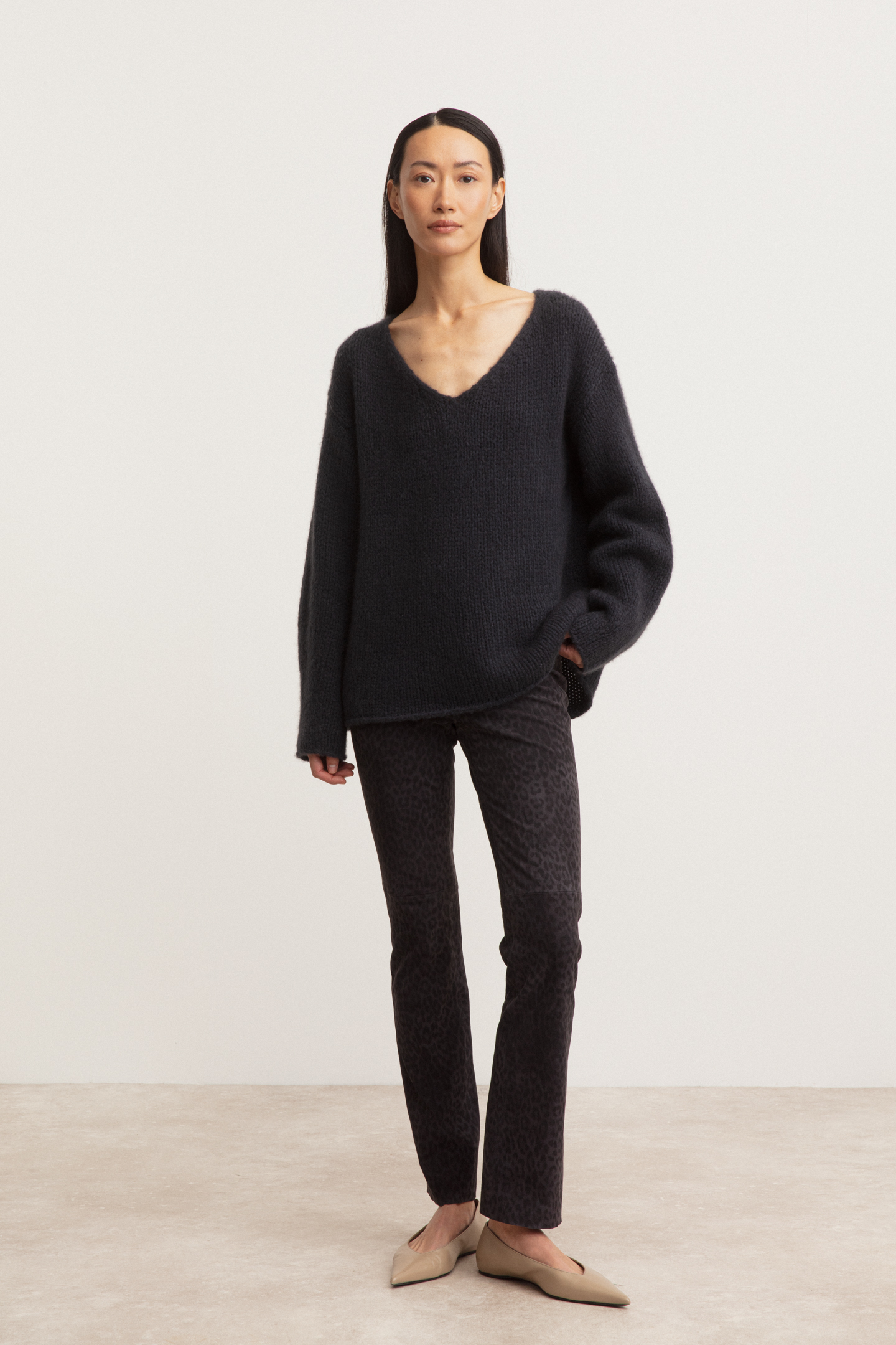 Cashmere-Silk Sweater