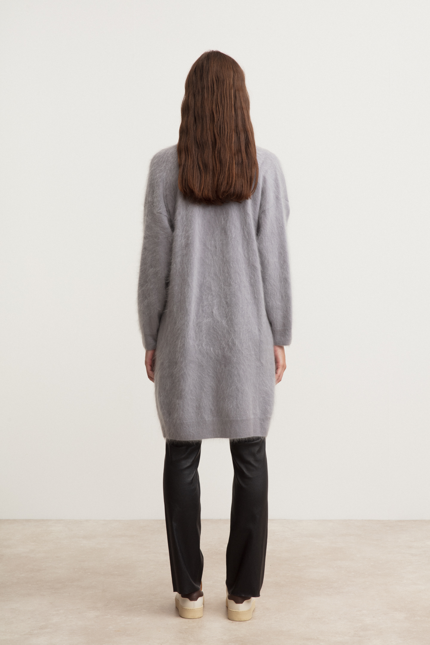 Brushed Cashmere Cardigan