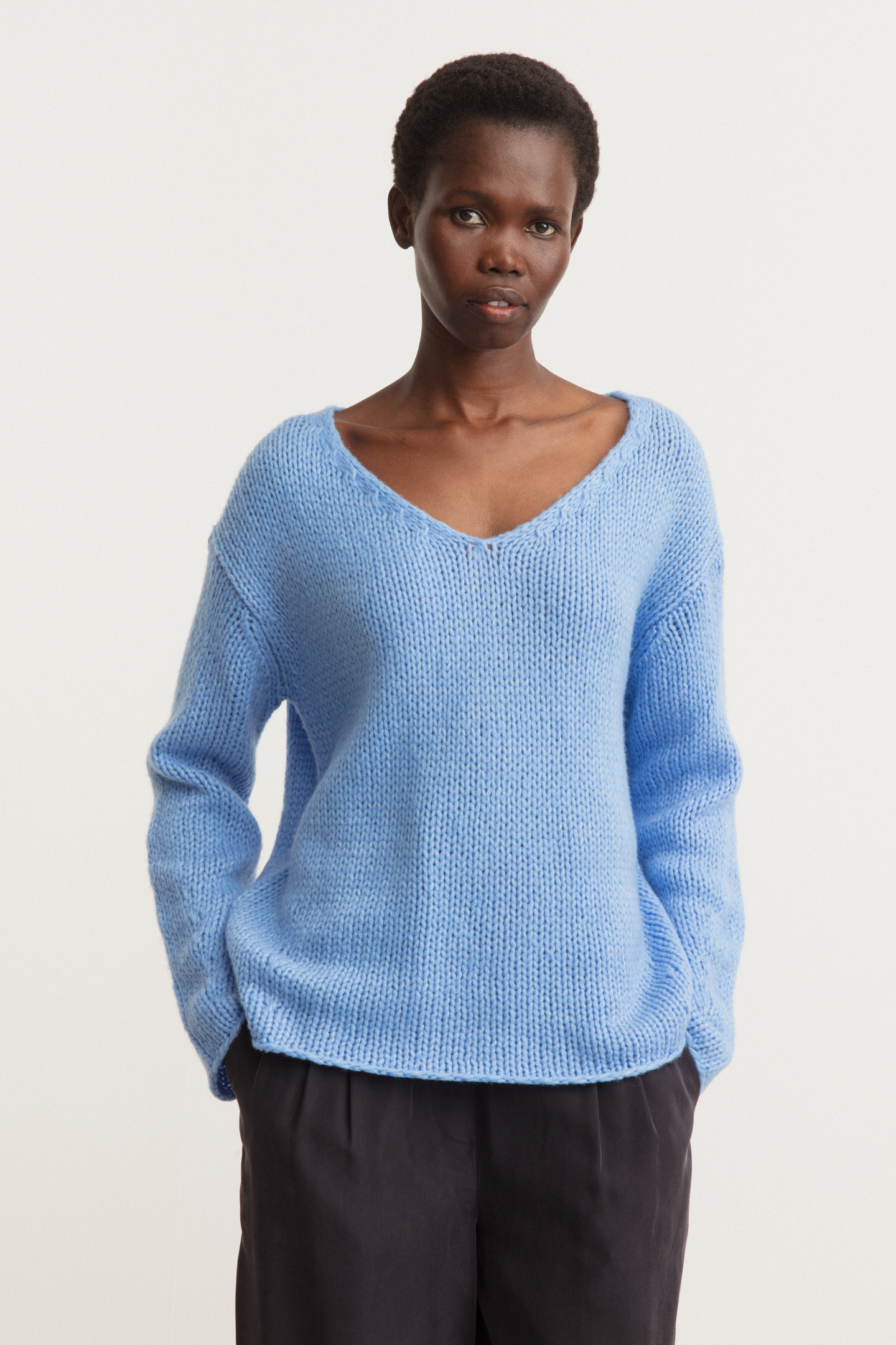 Cashmere-Silk Sweater