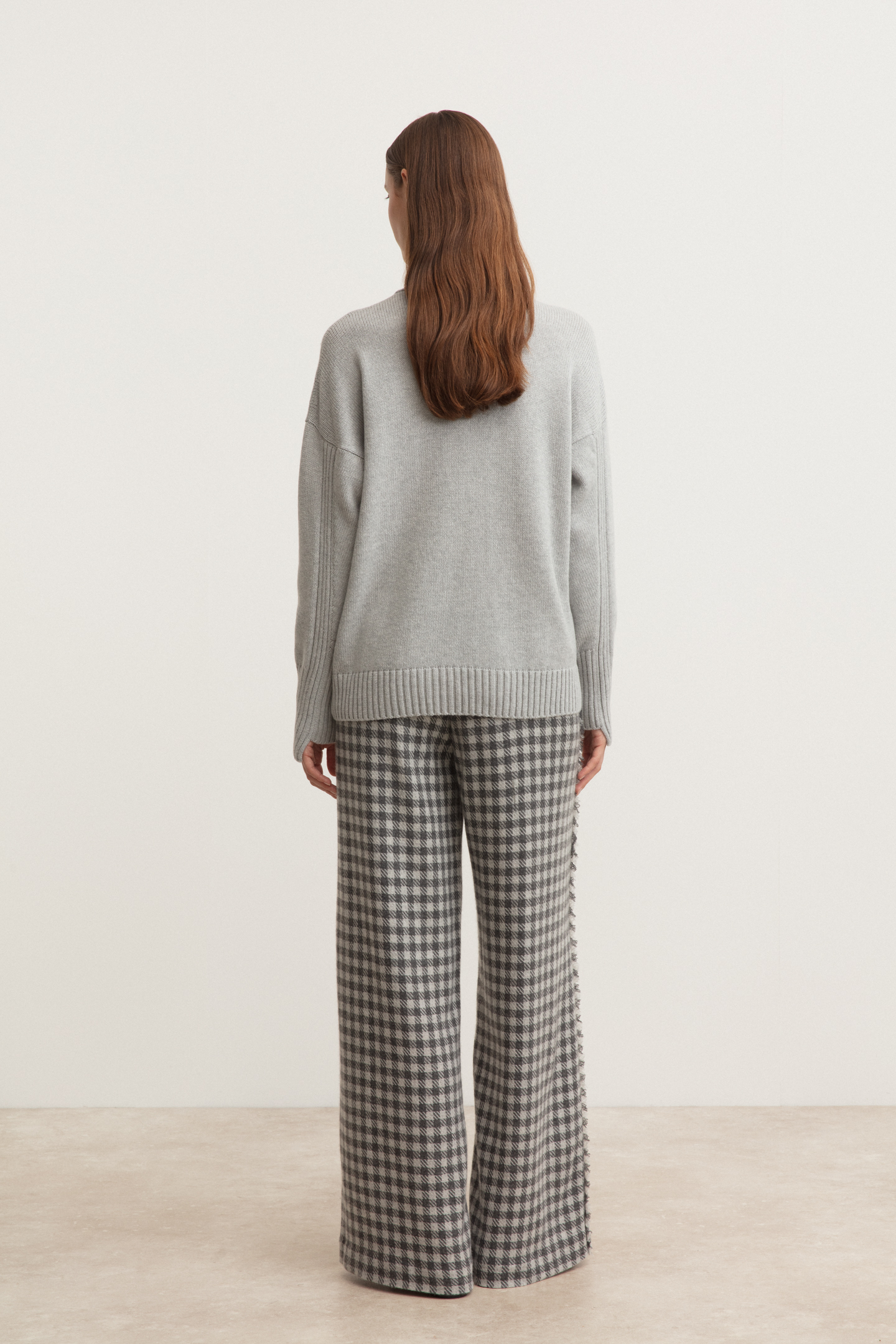 Stonewashed Cashmere Cardigan