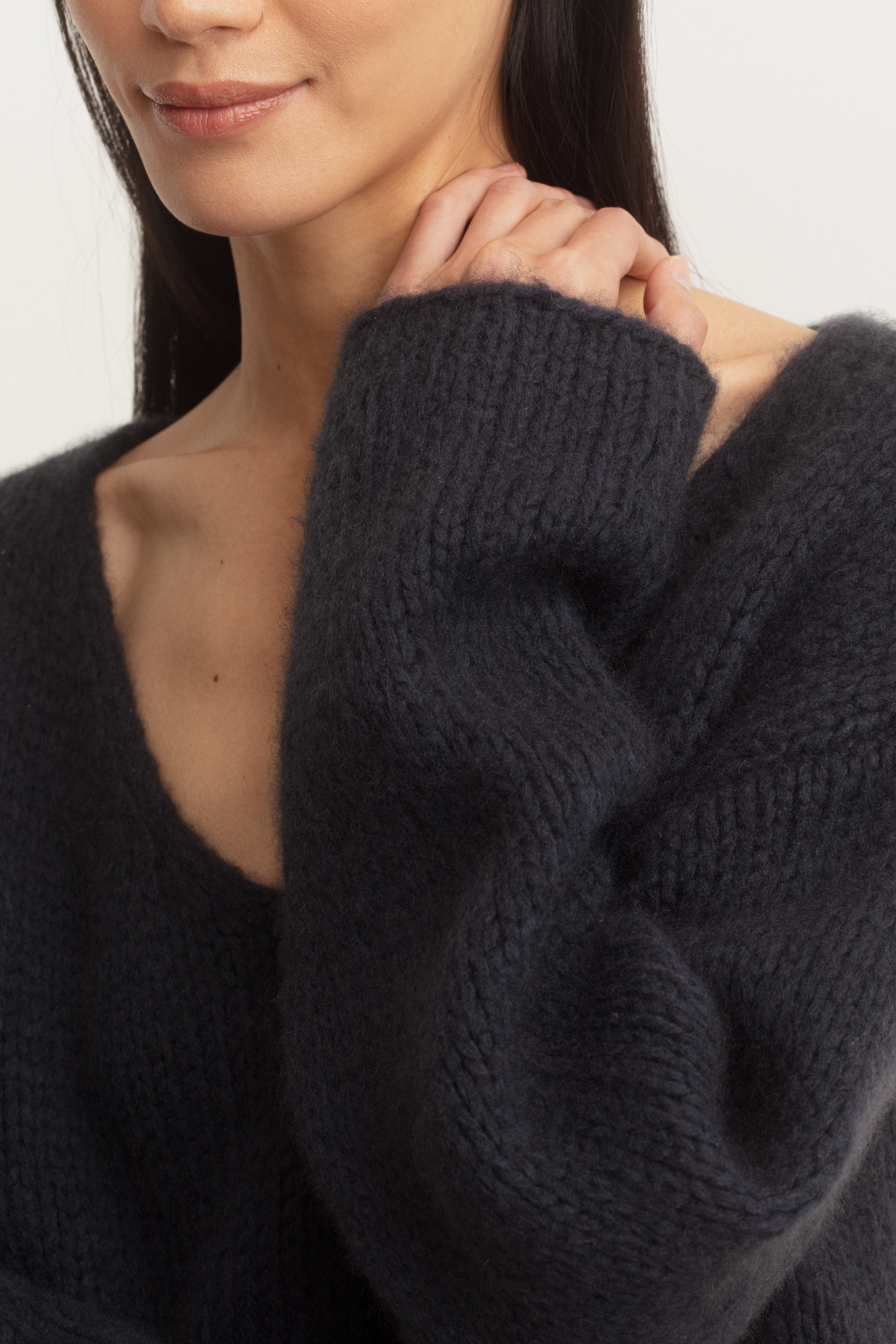 Cashmere-Silk Sweater