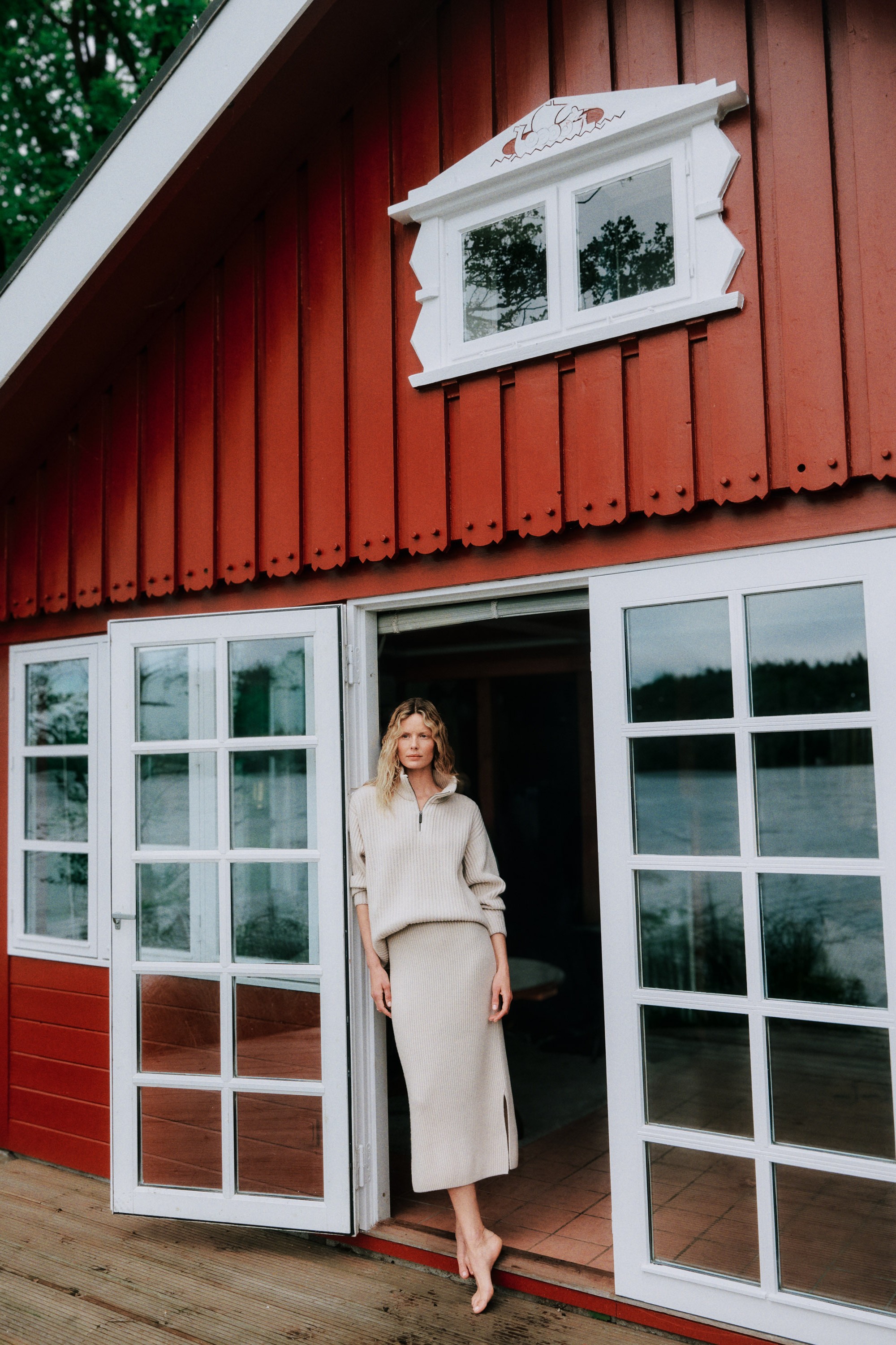 Stonewashed Cashmere Sweater