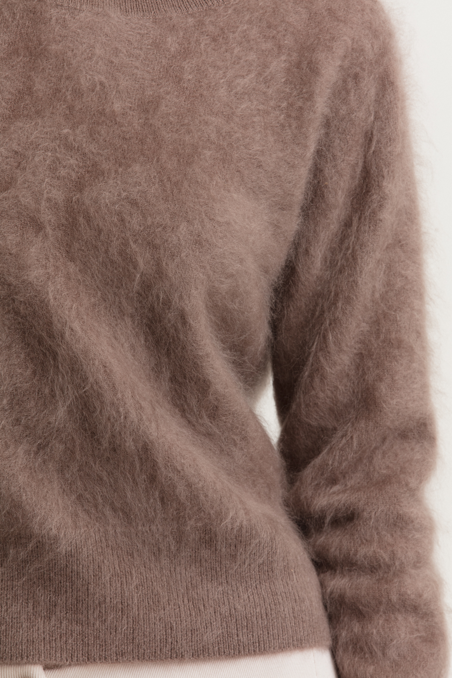 Brushed Cashmere Sweater