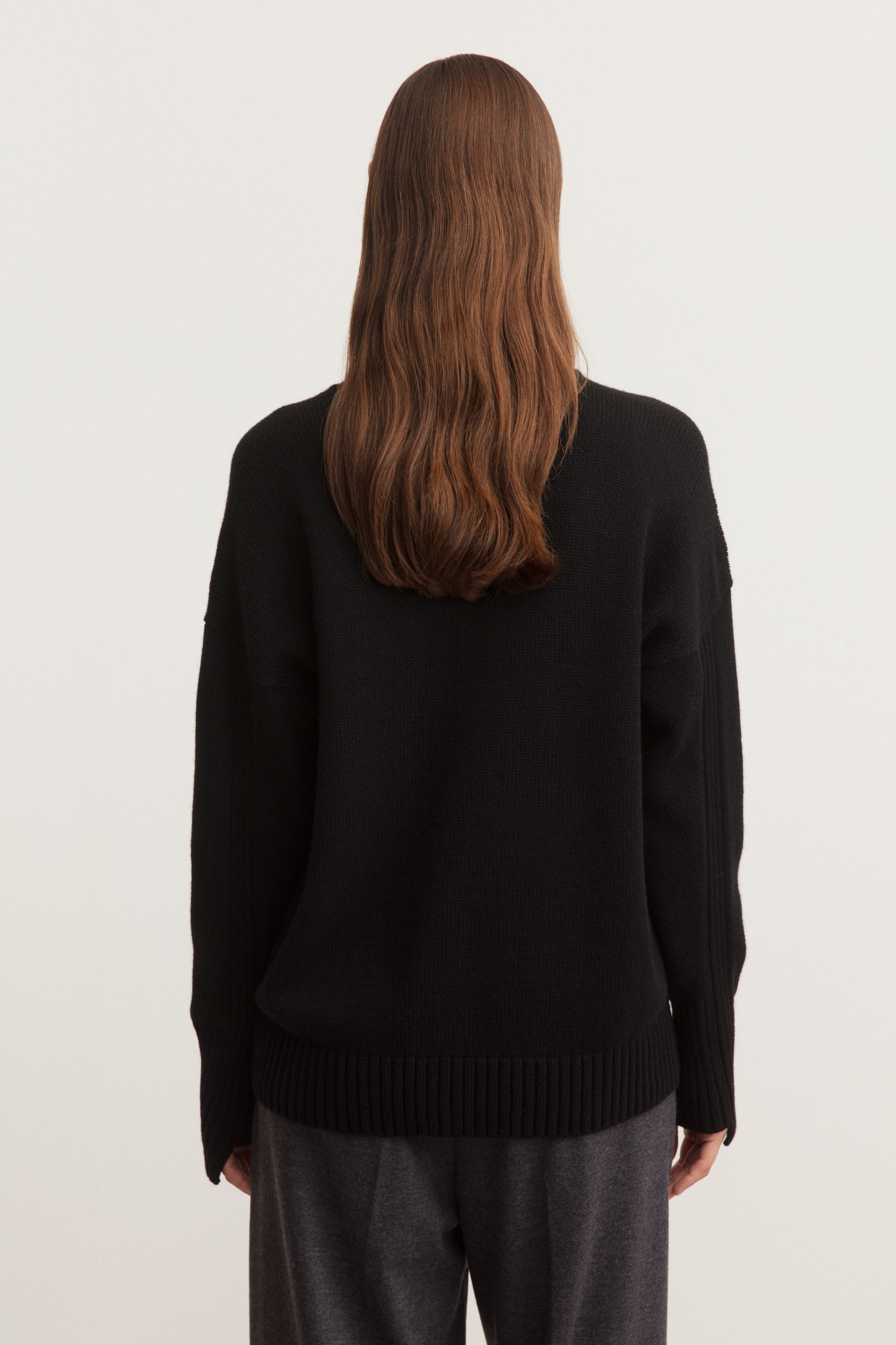 Stonewashed Cashmere Cardigan