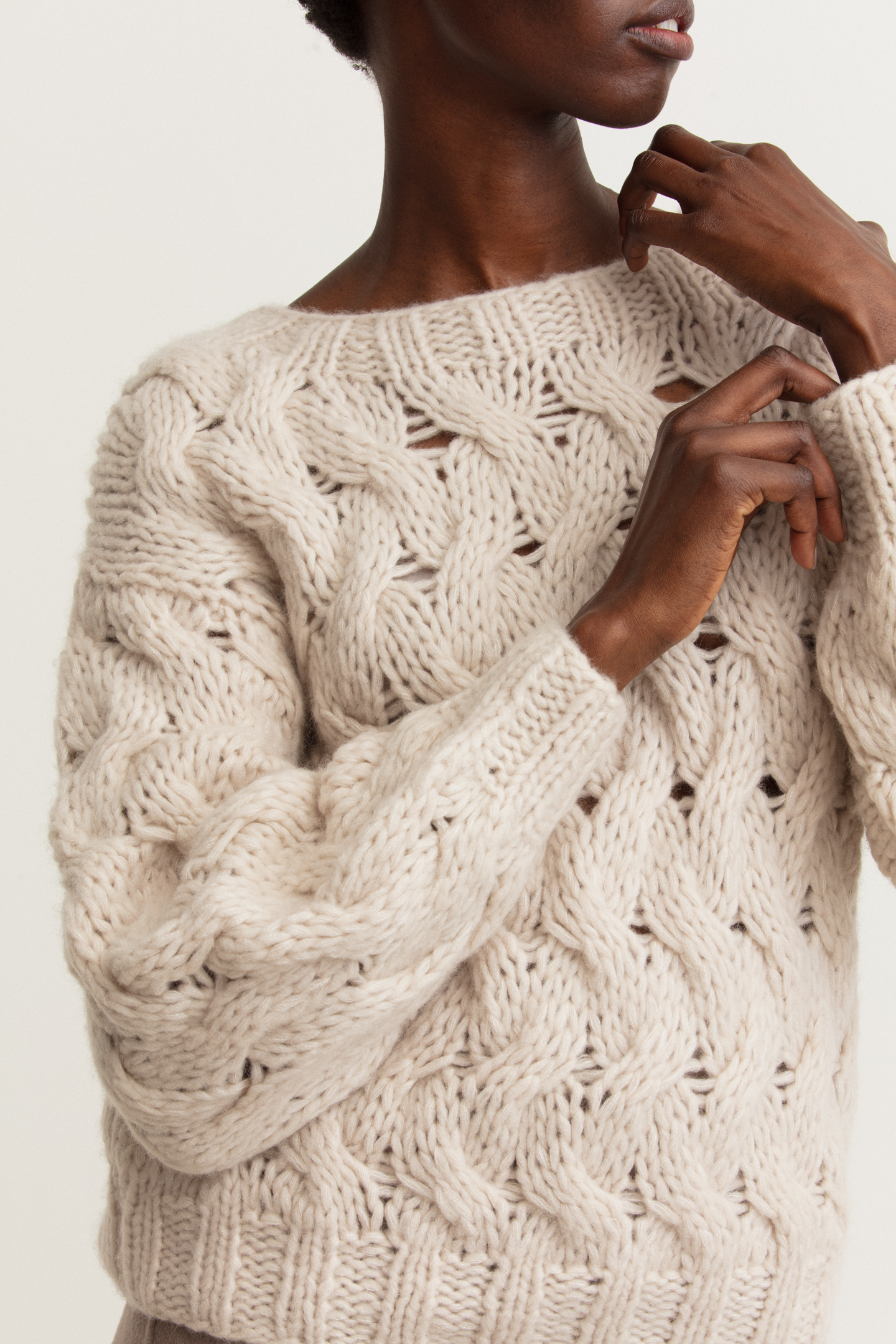 Cashmere-Silk Sweater