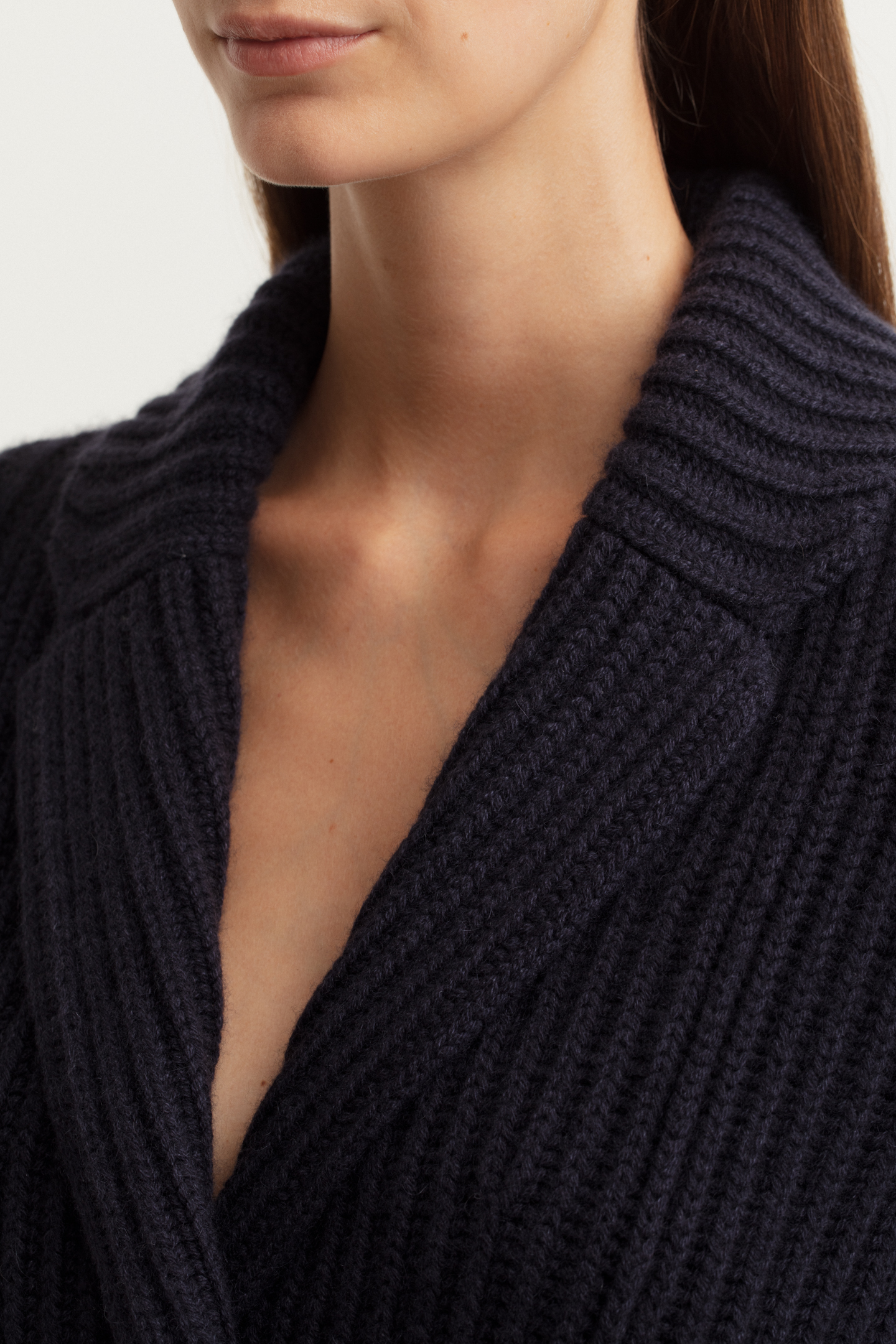 Stonewashed Cashmere Cardigan