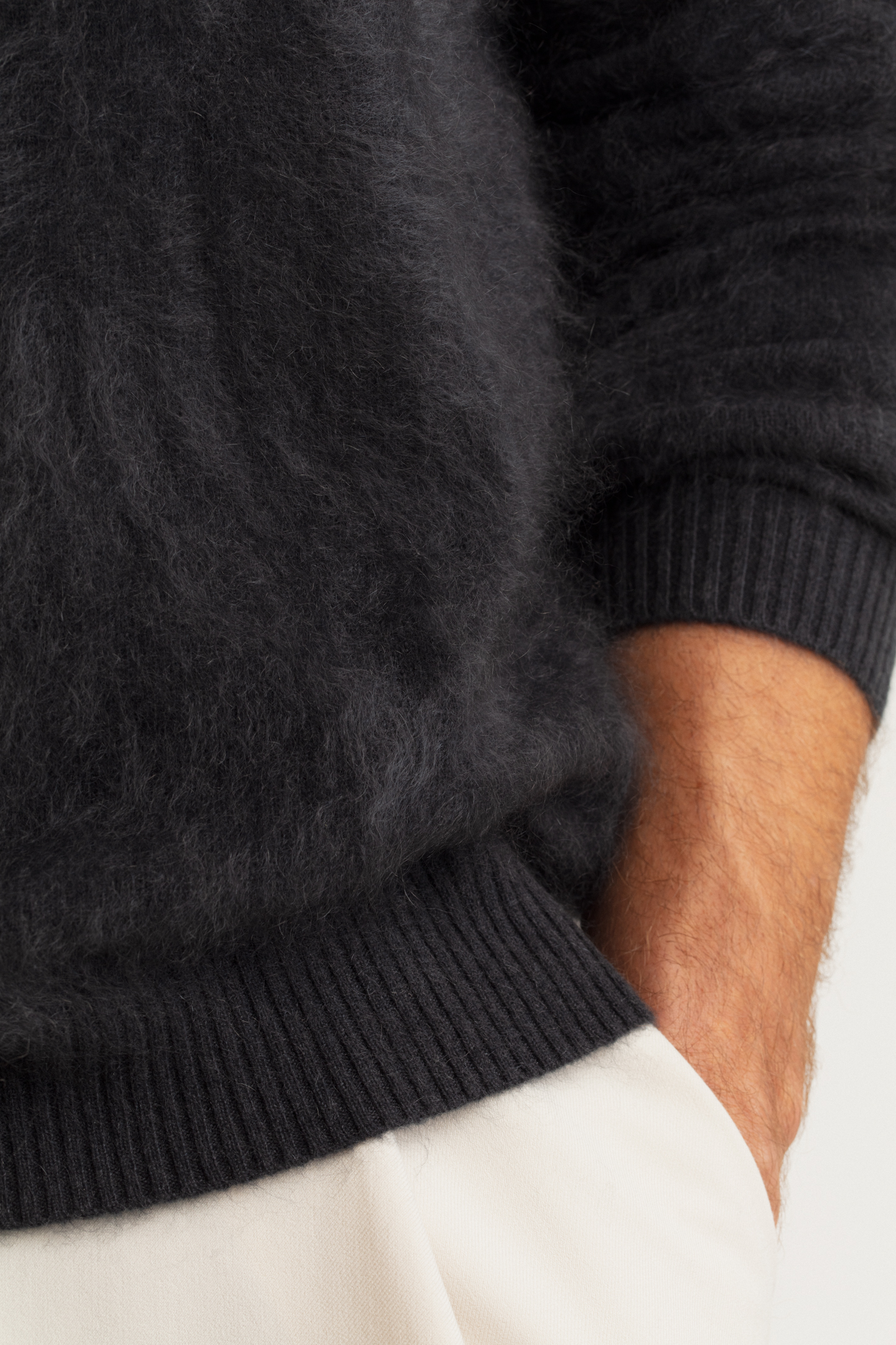 Brushed Cashmere Sweater