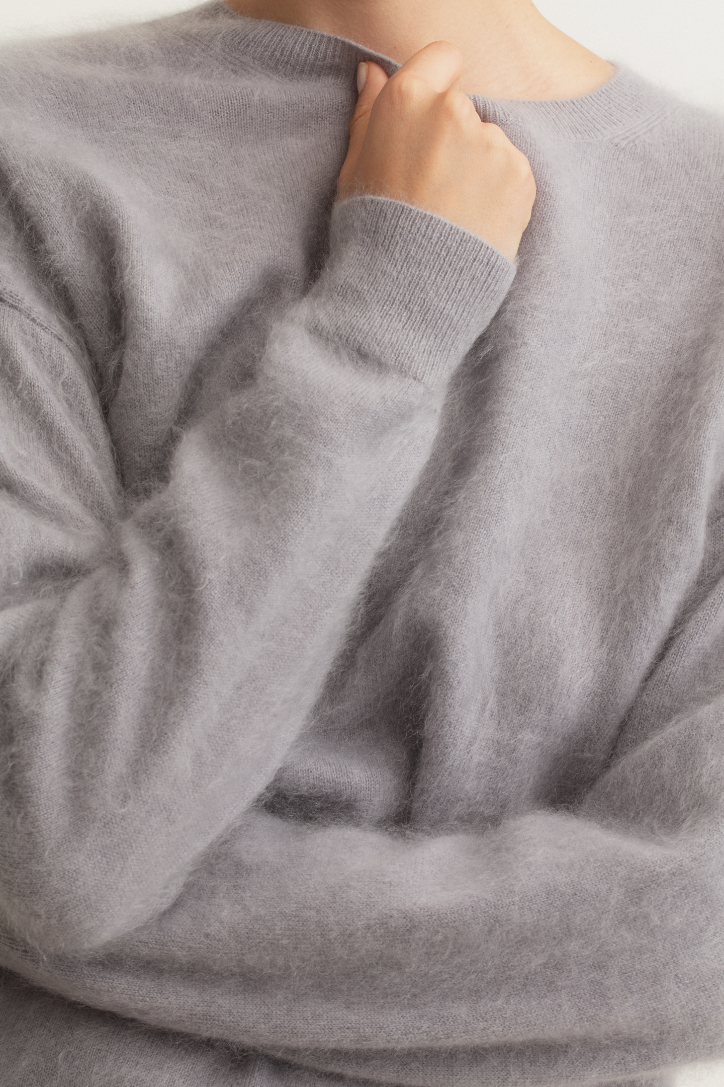Brushed Cashmere Sweater