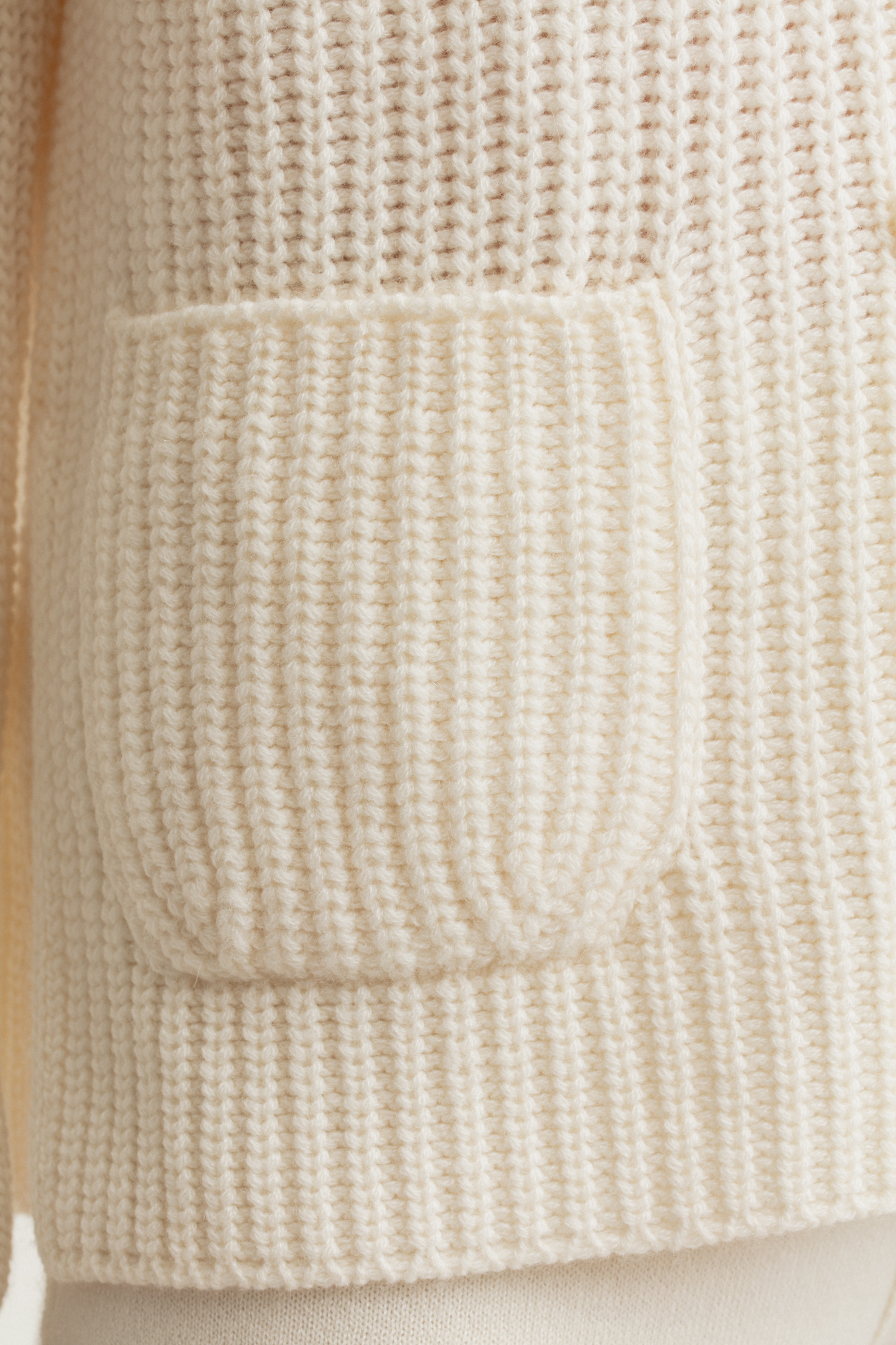 Stonewashed Cashmere Cardigan