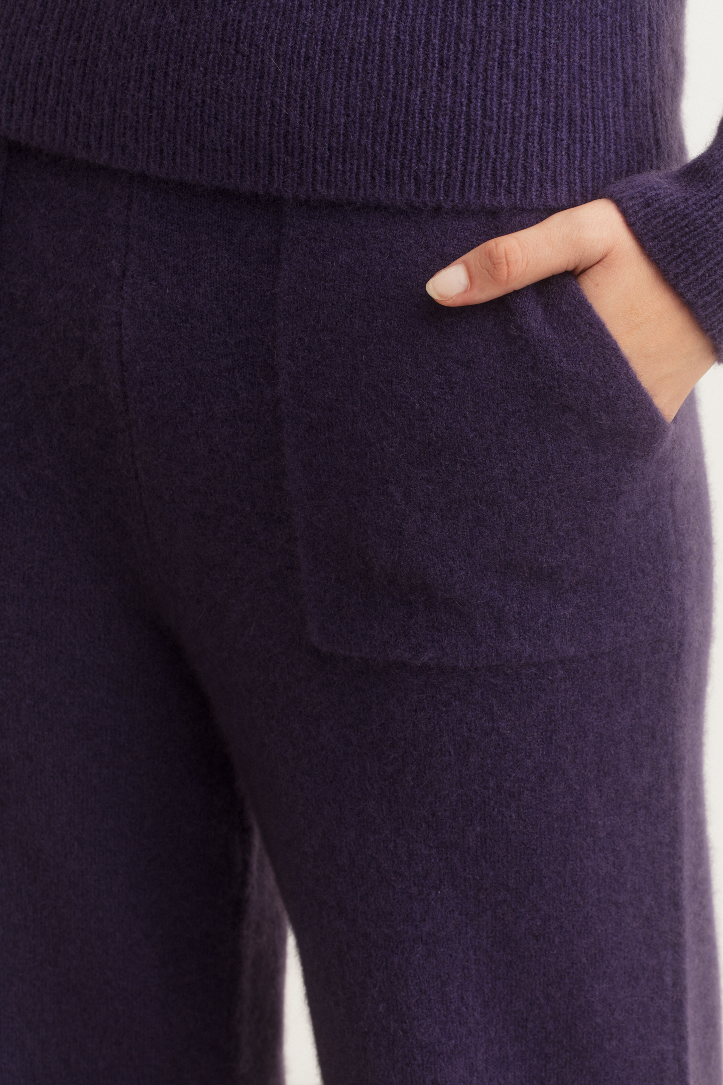 Cashmere-Silk Trousers