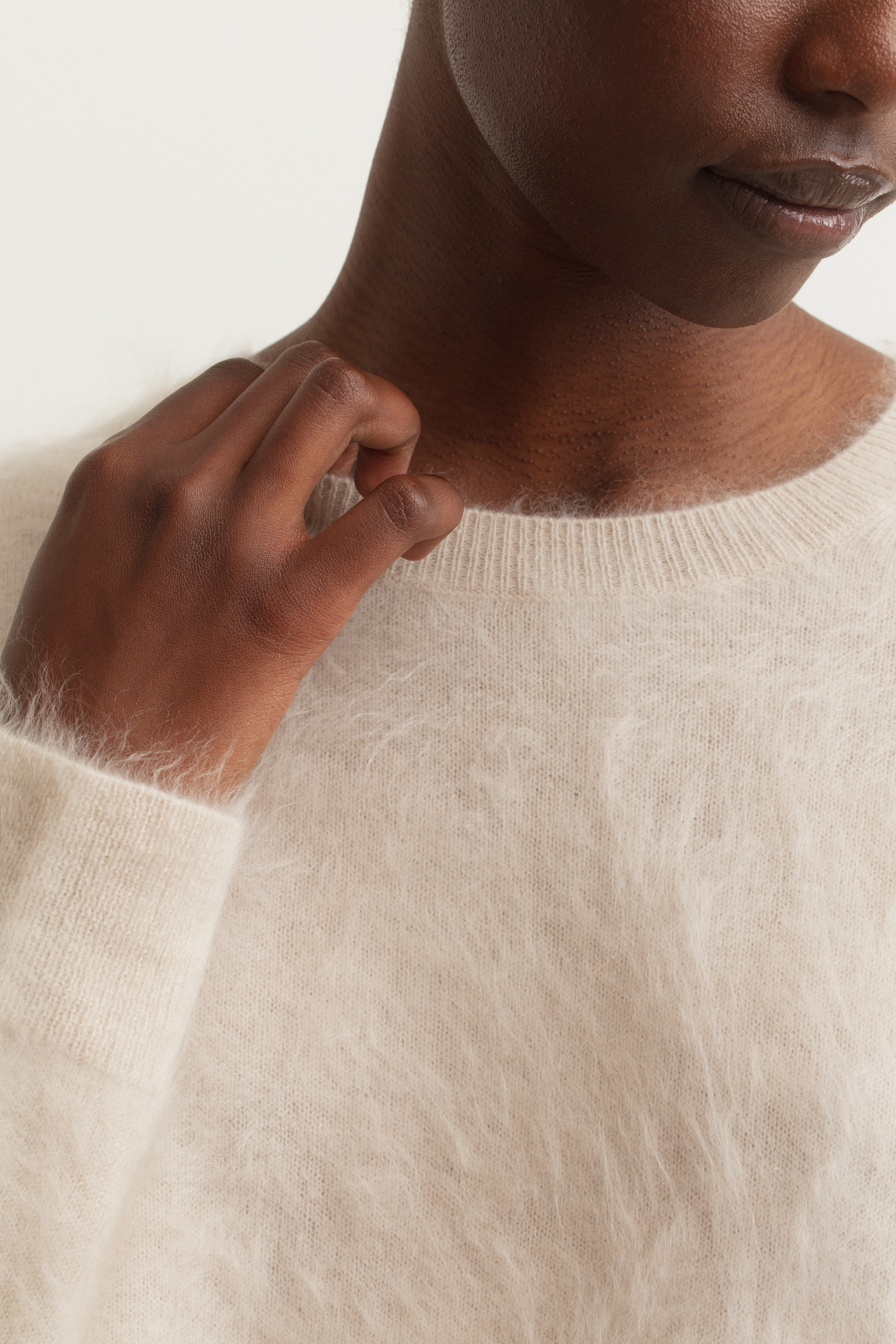 Brushed Cashmere Sweater