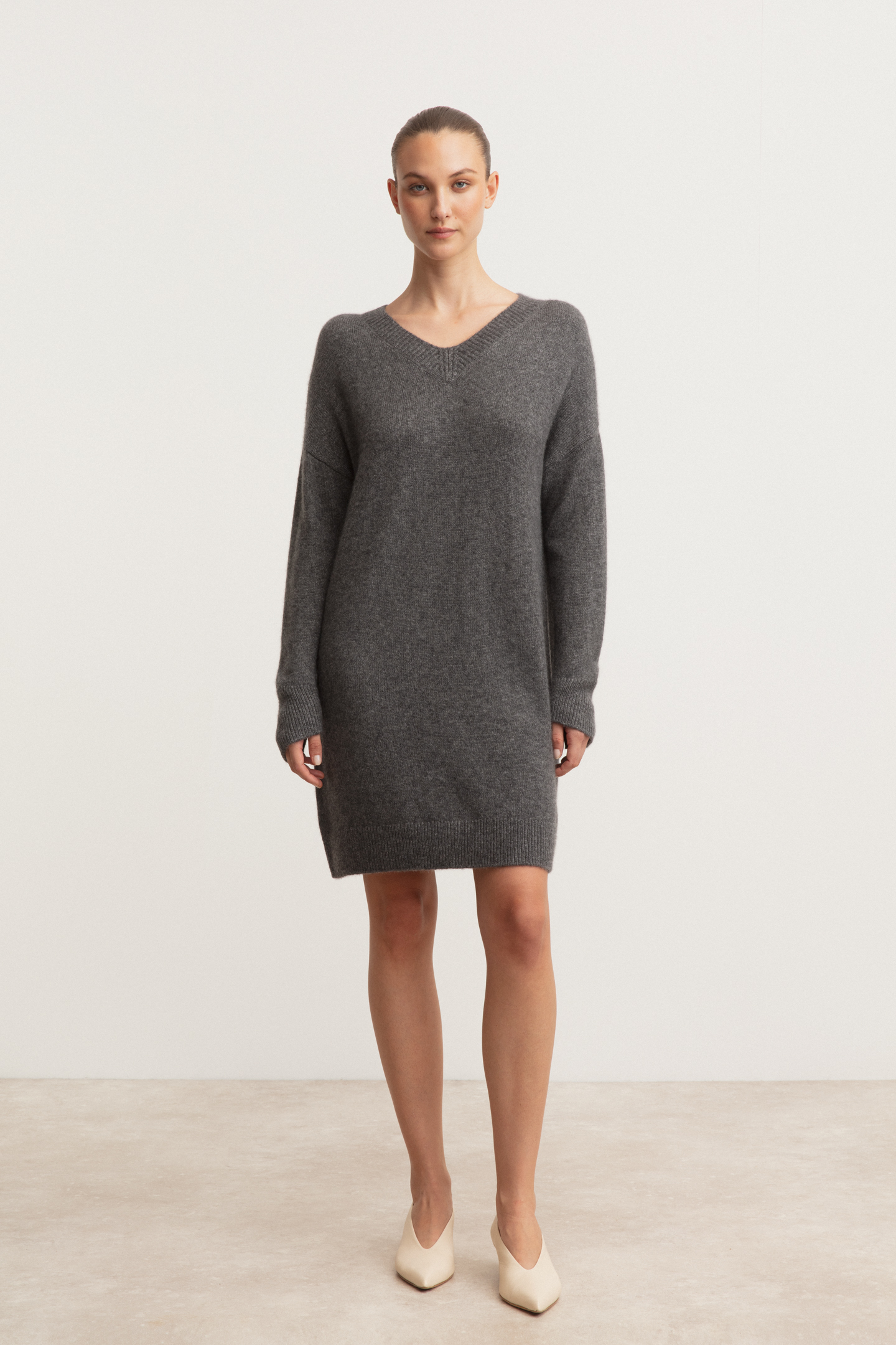Cashmere-Silk Dress