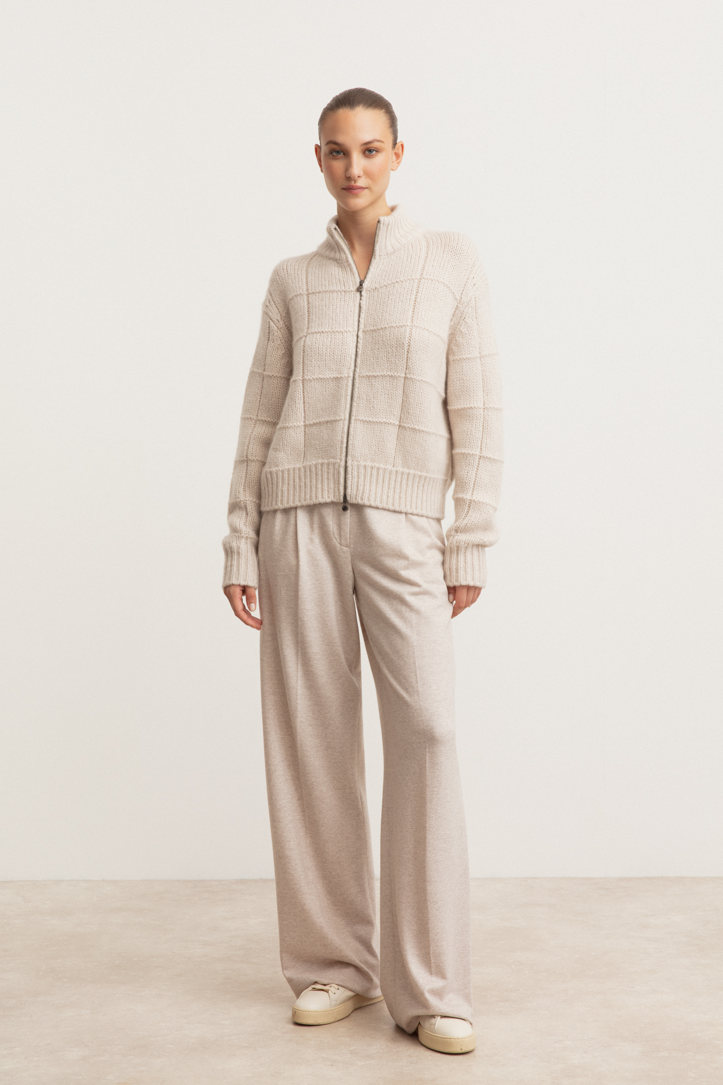 Cashmere-Silk Cardigan