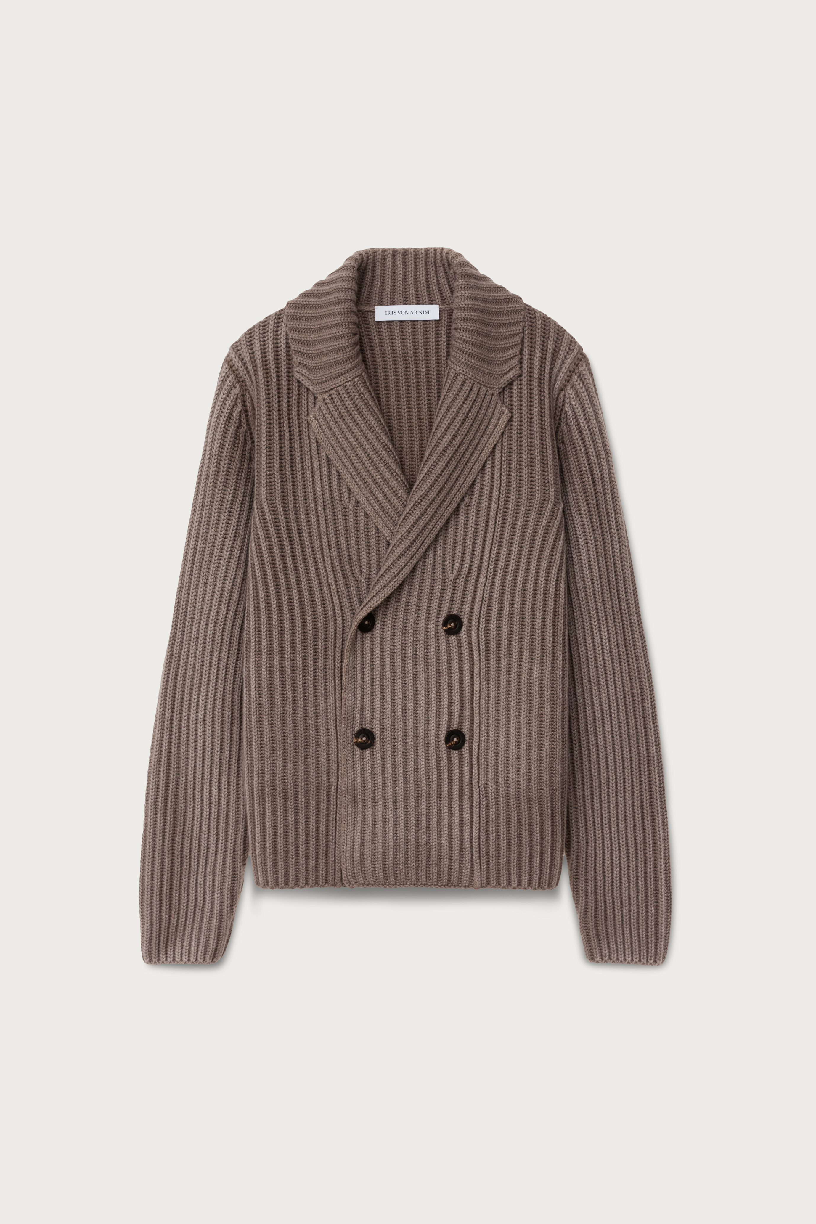 Stonewashed Cashmere Cardigan