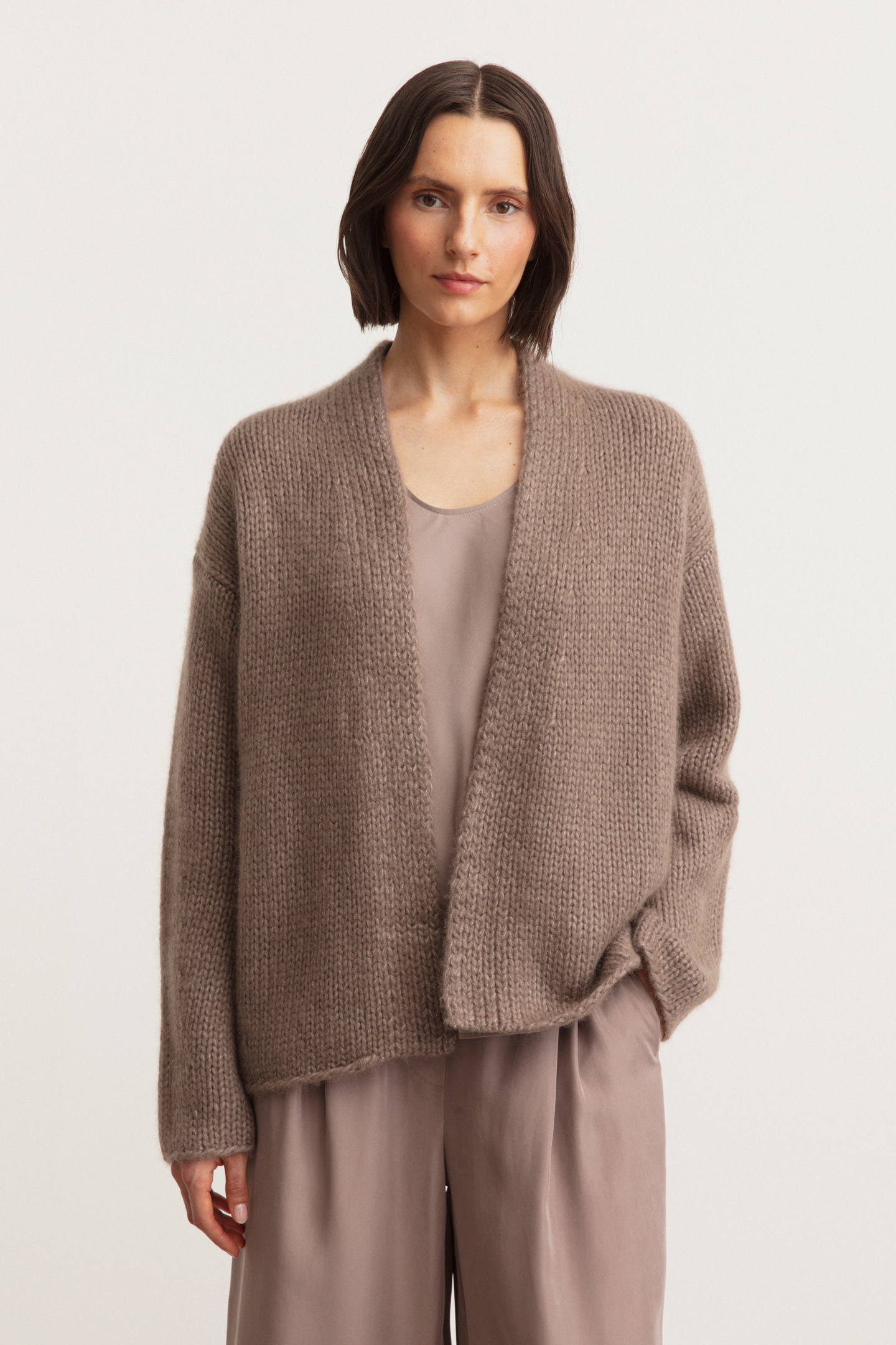 Cashmere-Silk Cardigan