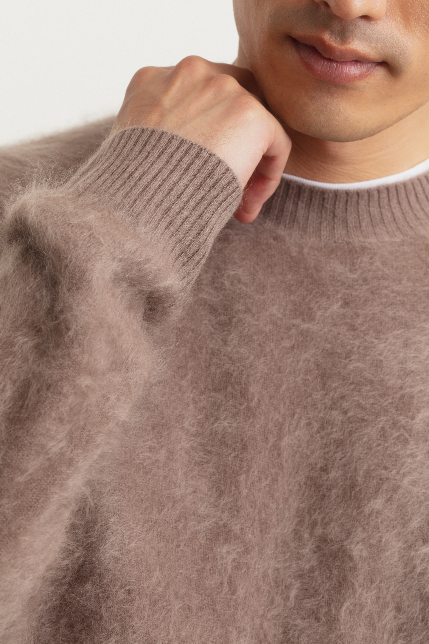 Brushed Cashmere Sweater