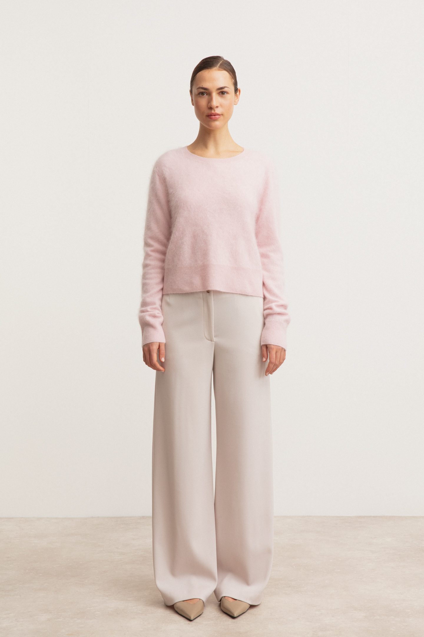 Brushed Cashmere Sweater