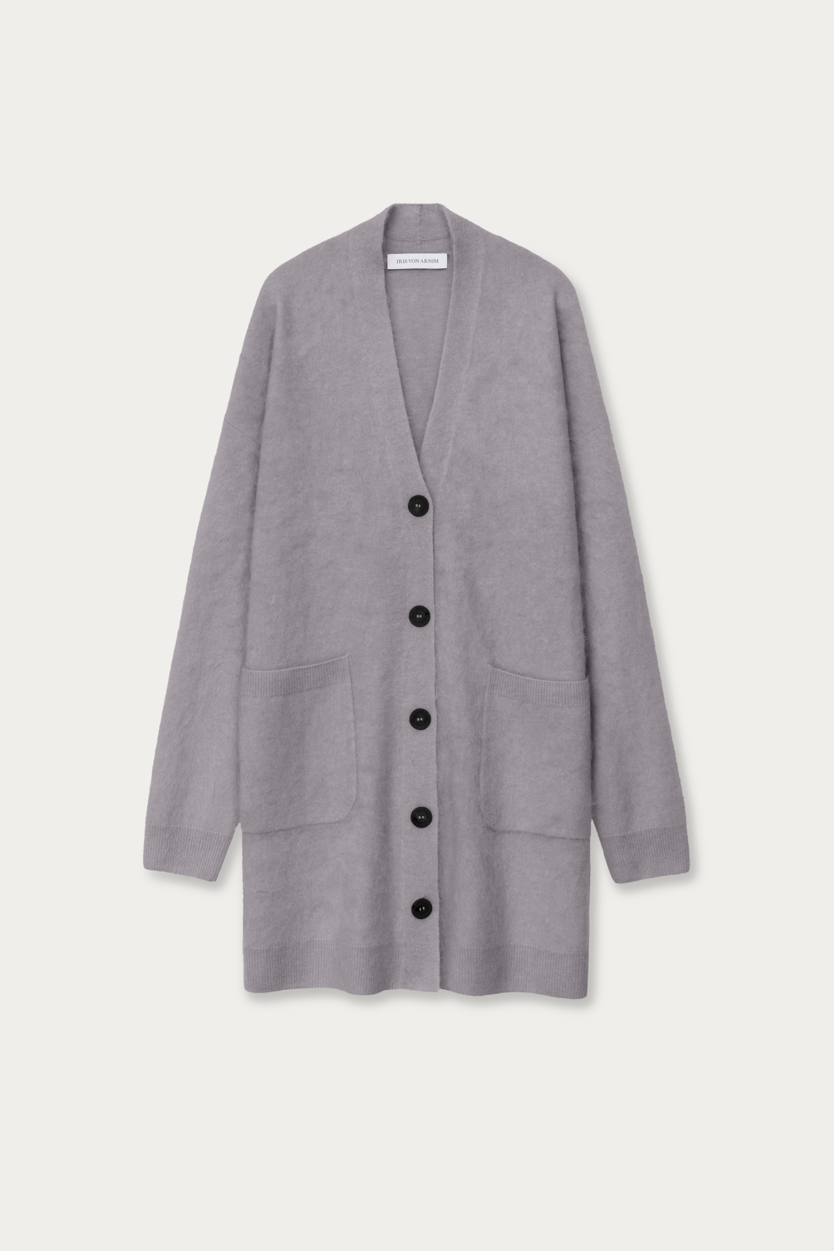 Brushed Cashmere Cardigan