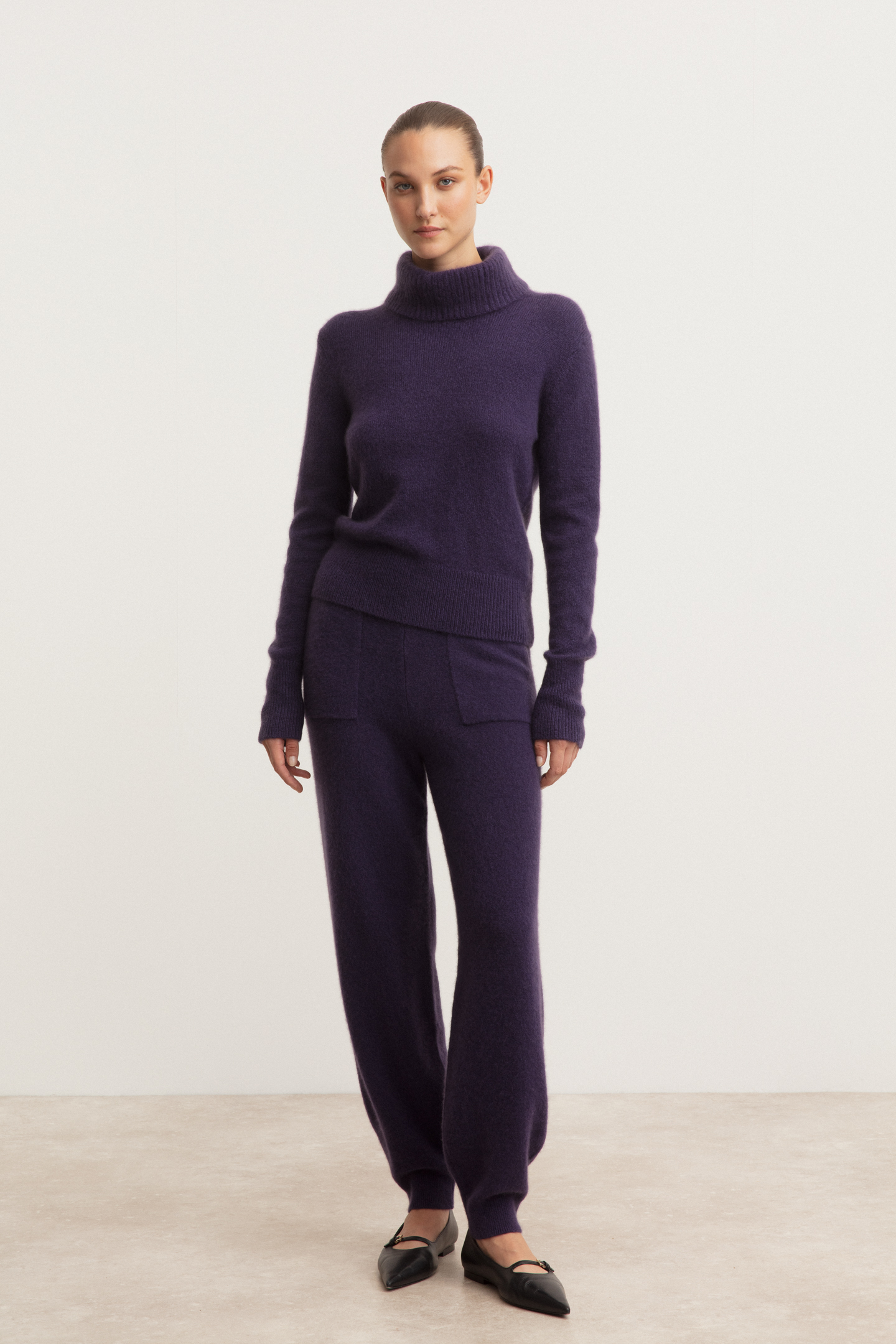 Cashmere-Silk Trousers