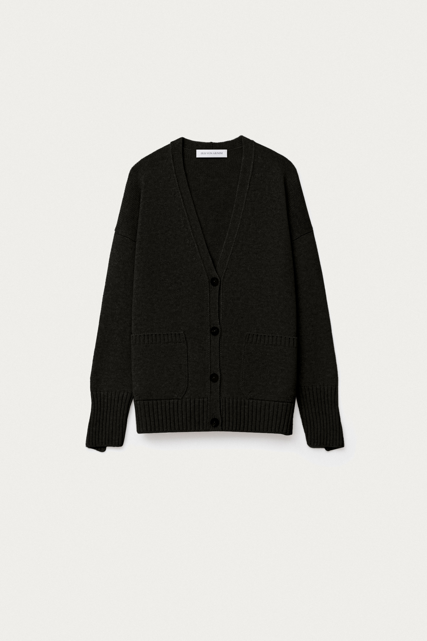 Stonewashed Cashmere Cardigan