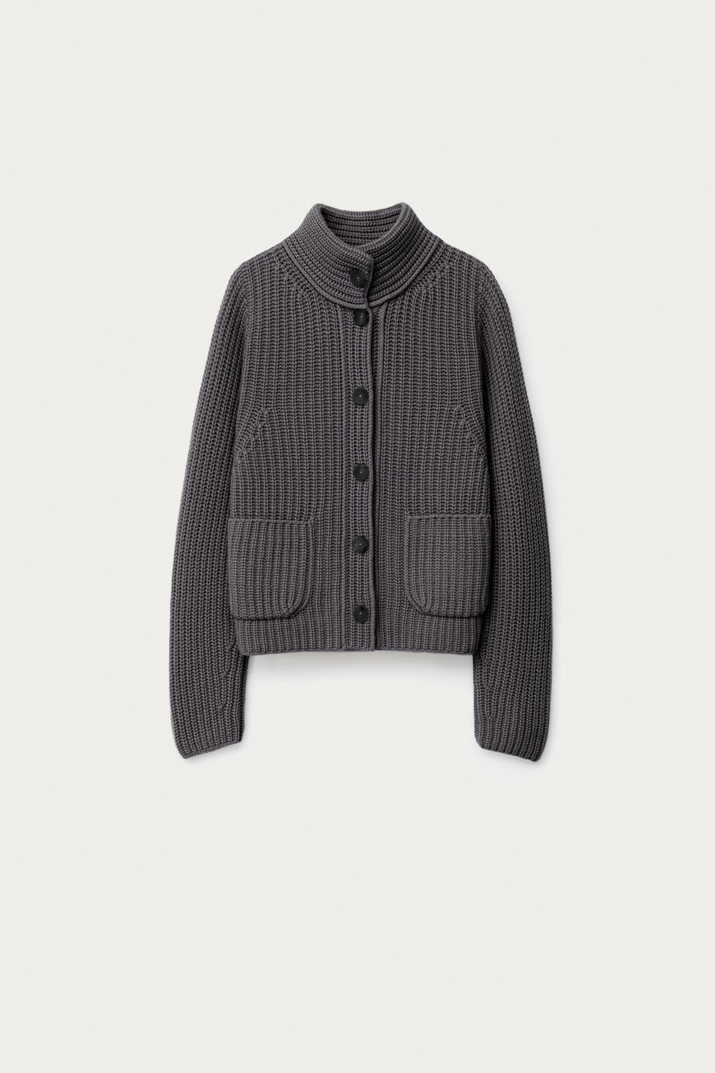 Stonewashed Cashmere Cardigan