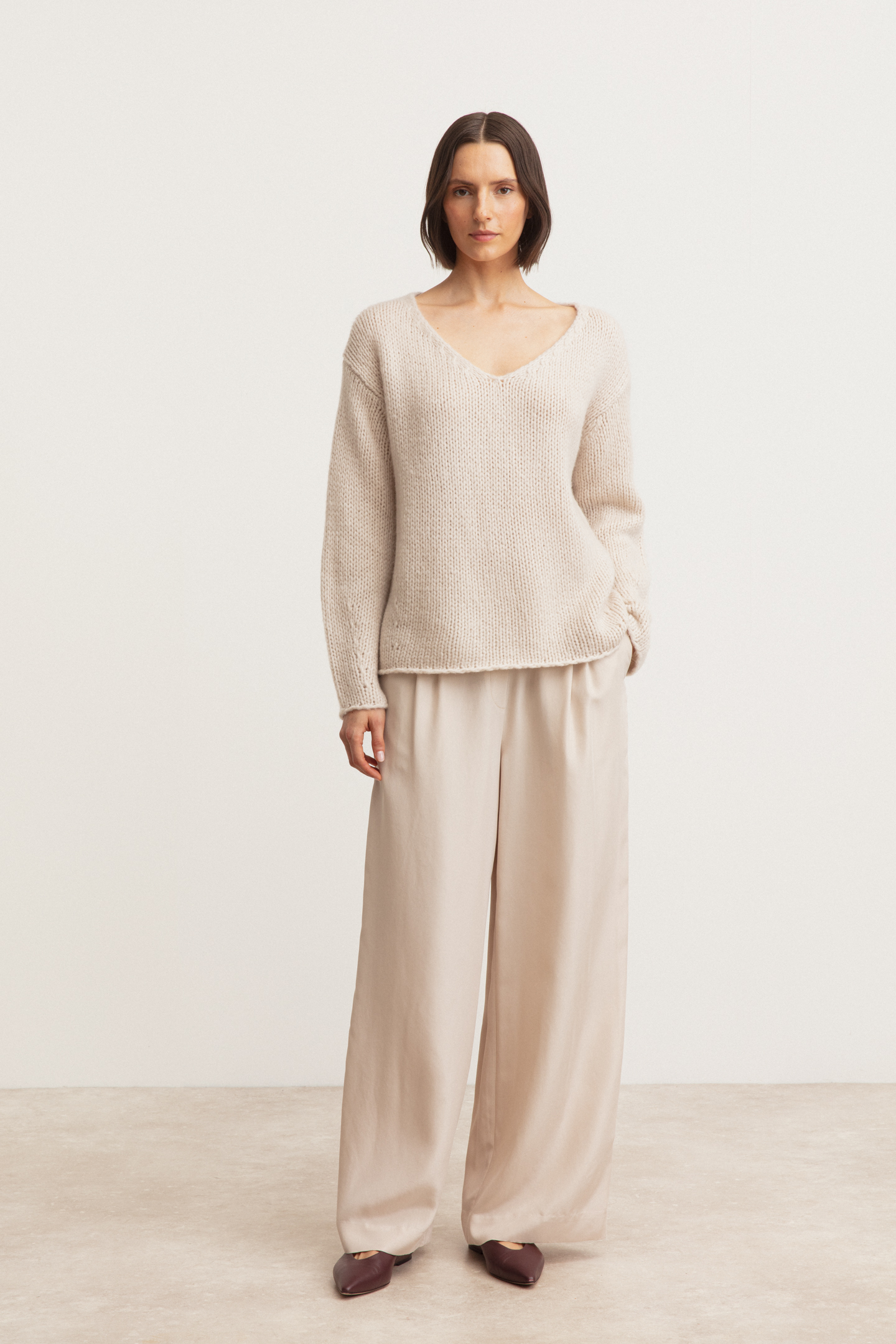 Cashmere-Silk Sweater