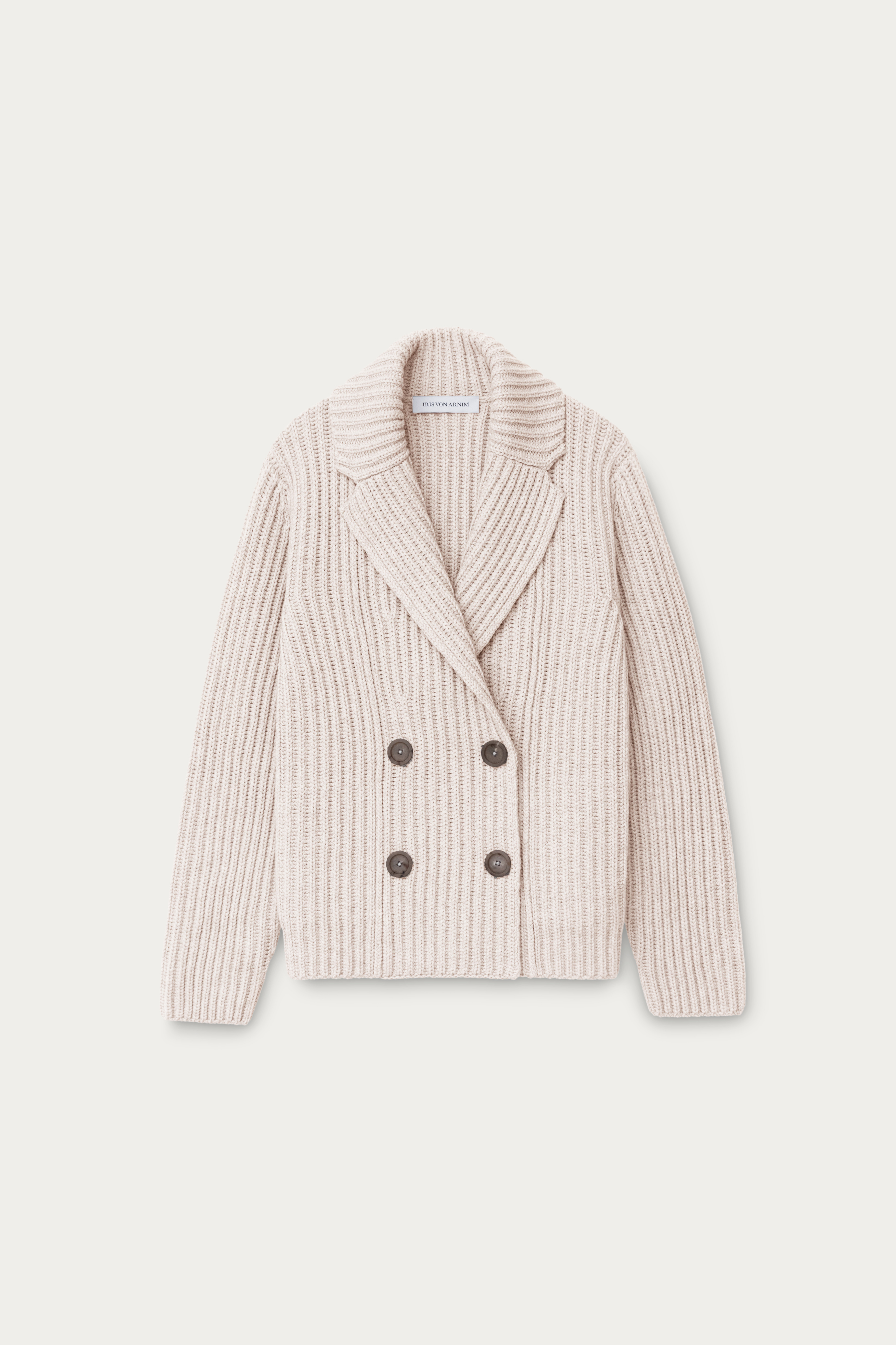 Stonewashed Cashmere Cardigan