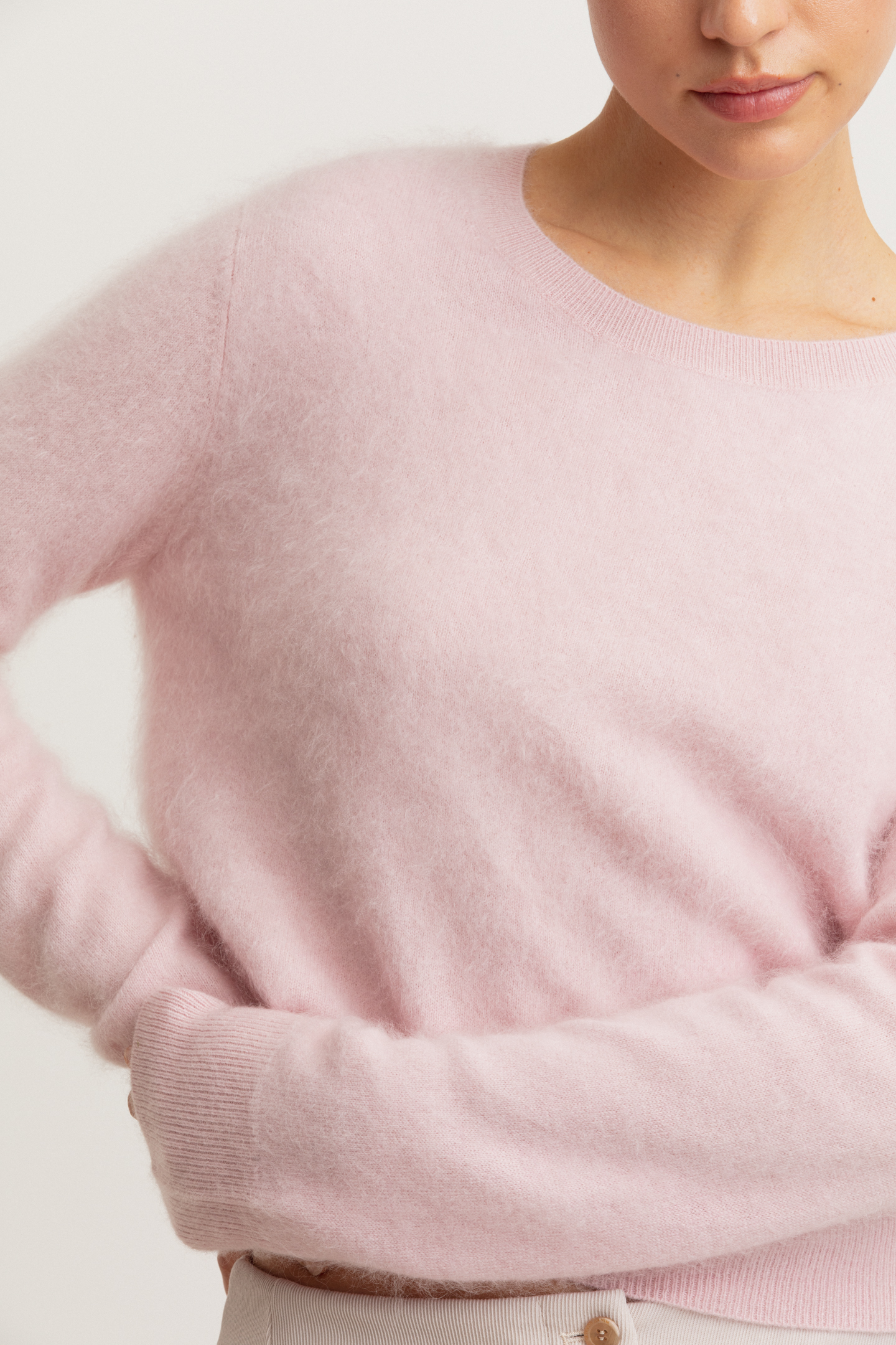 Brushed Cashmere Sweater