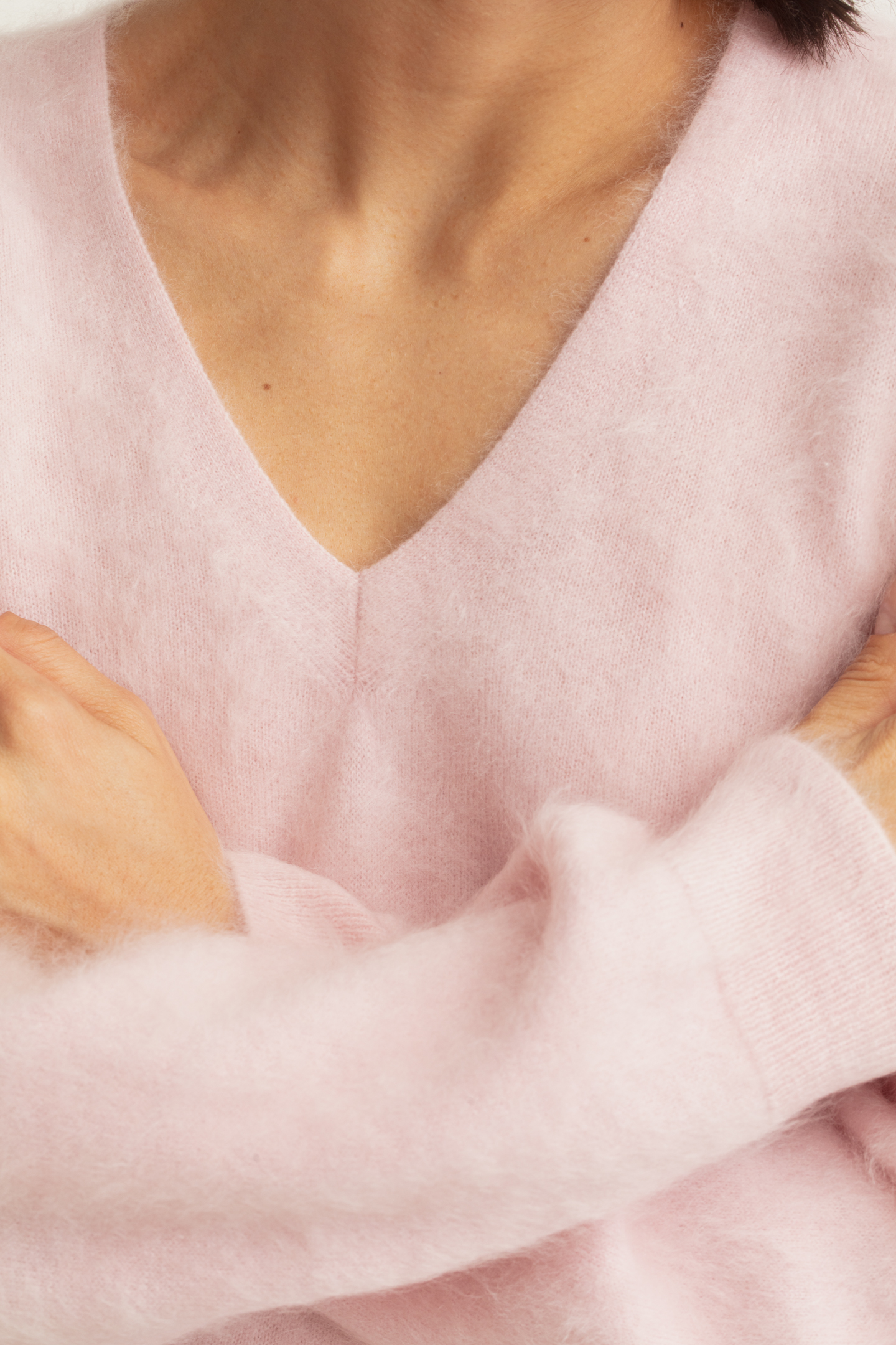 Brushed Cashmere Sweater