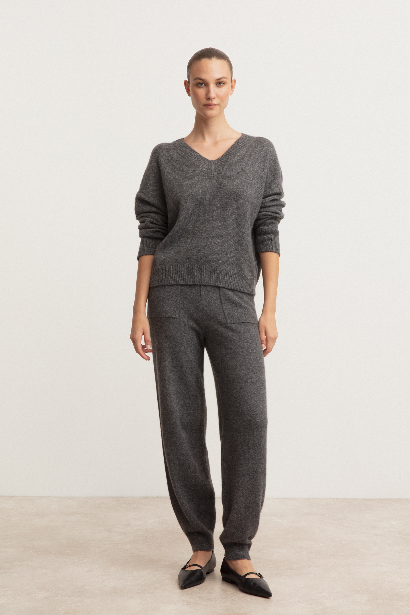 Cashmere-Silk Trousers