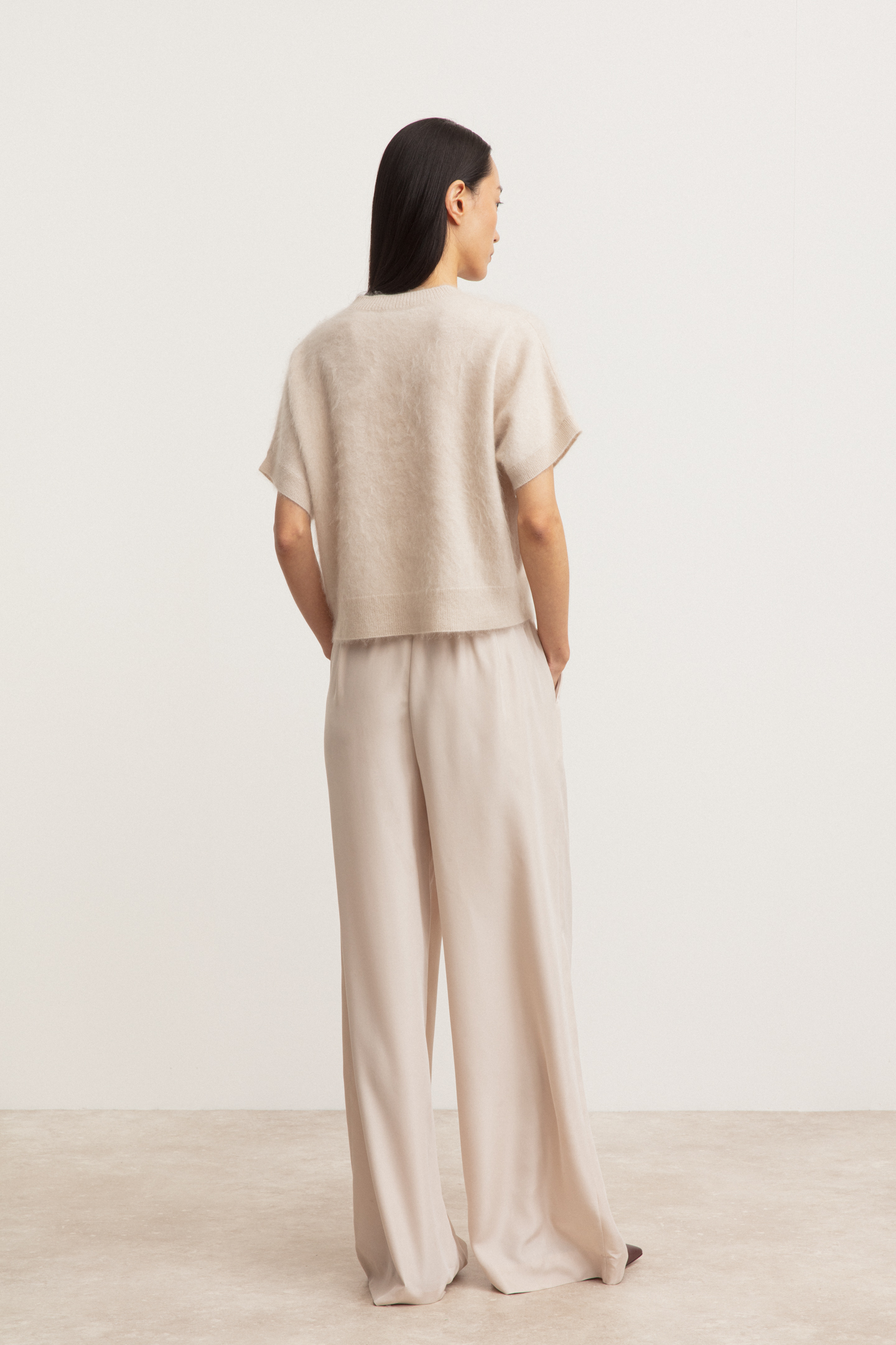 Brushed Cashmere Sweater