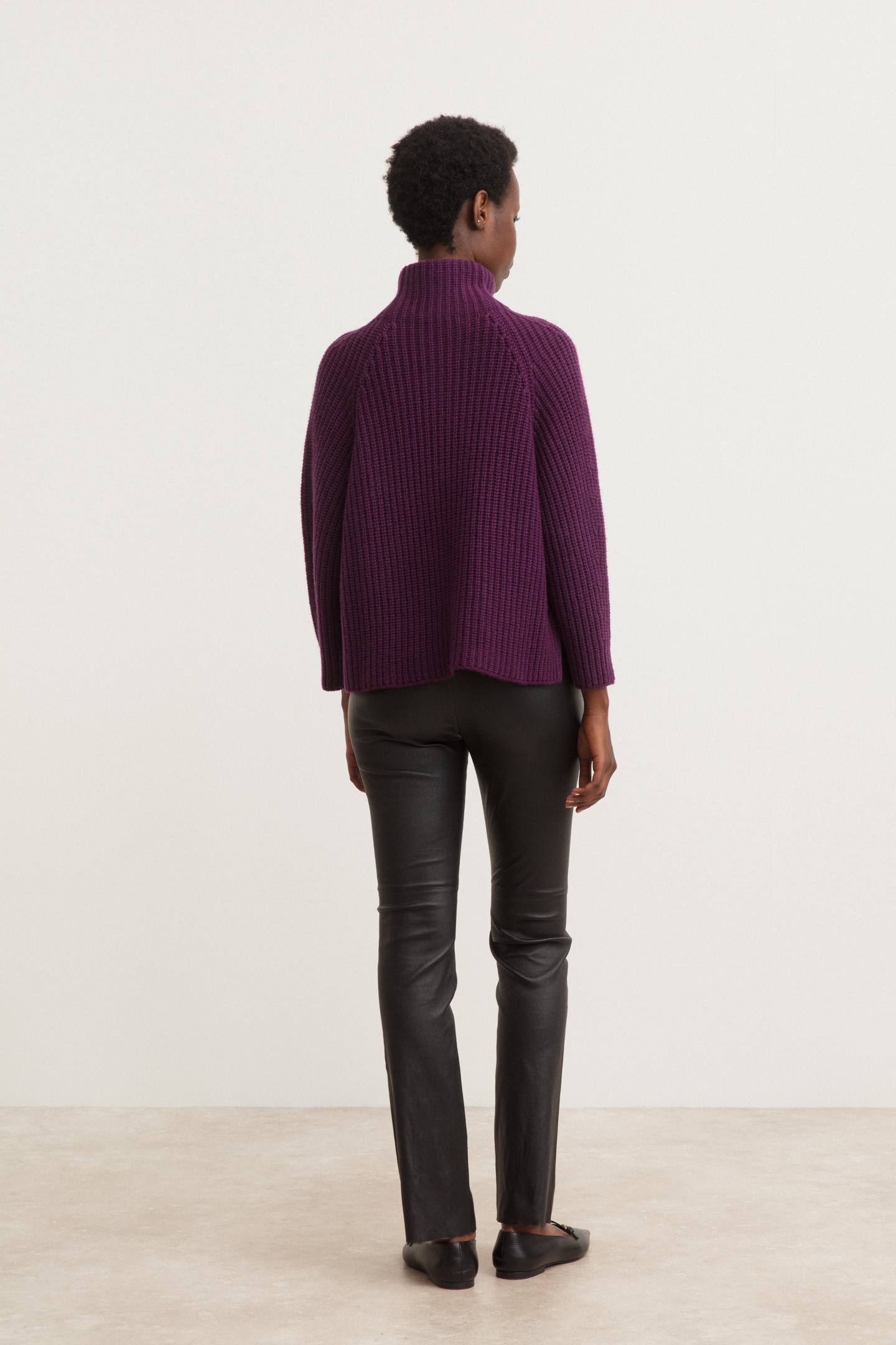 Stonewashed Cashmere Cardigan