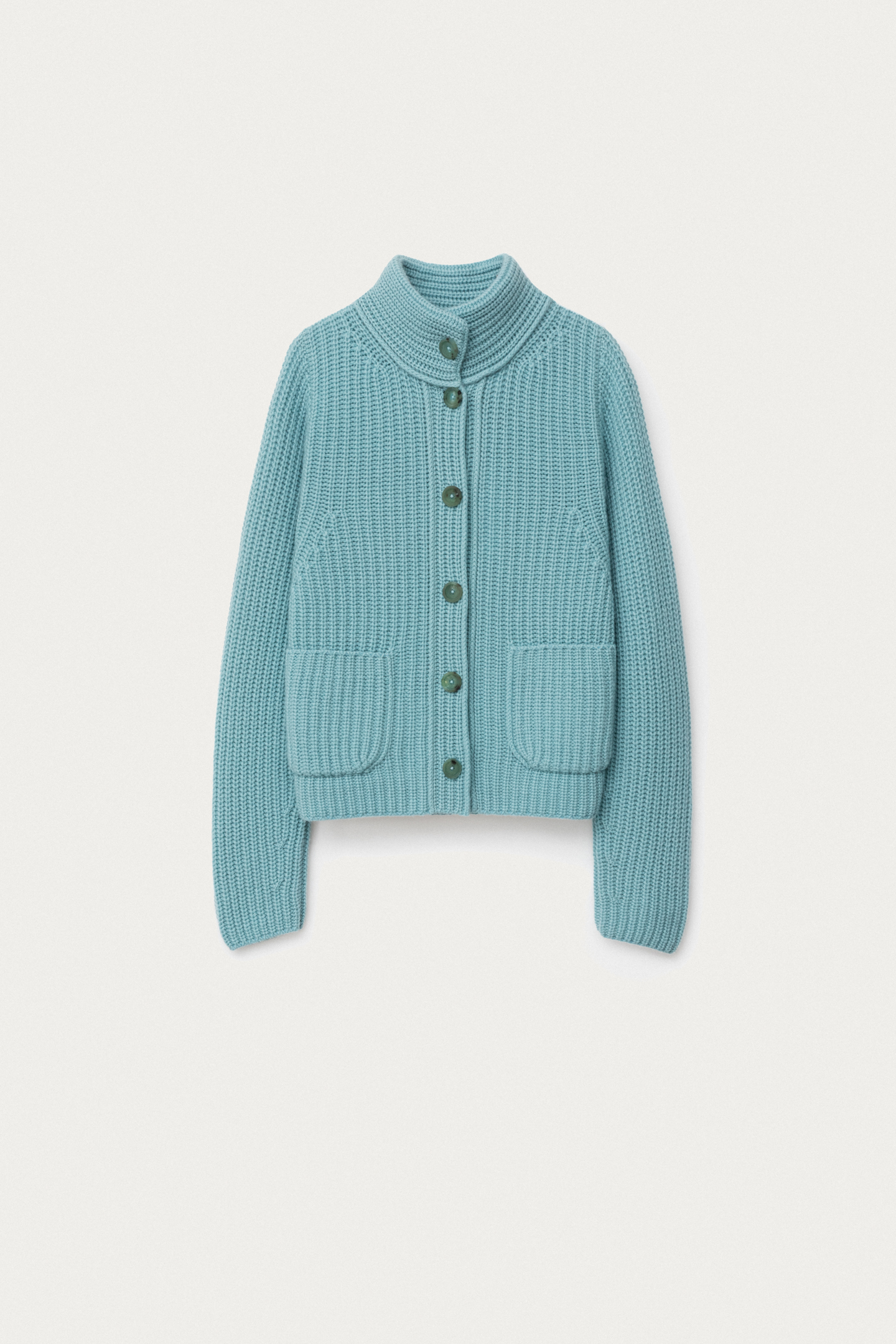 Stonewashed Cashmere Cardigan