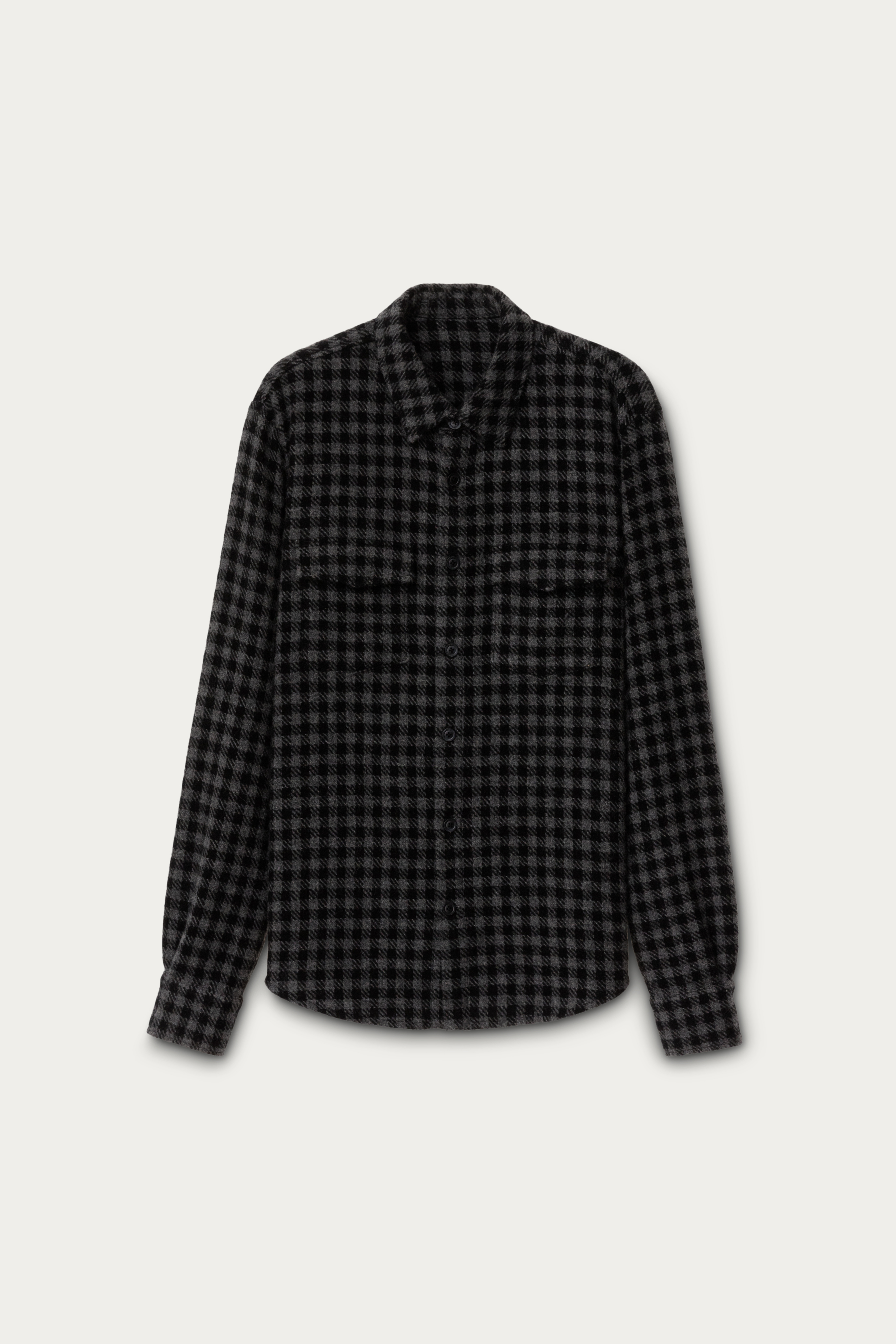 Shirt made from cashmere