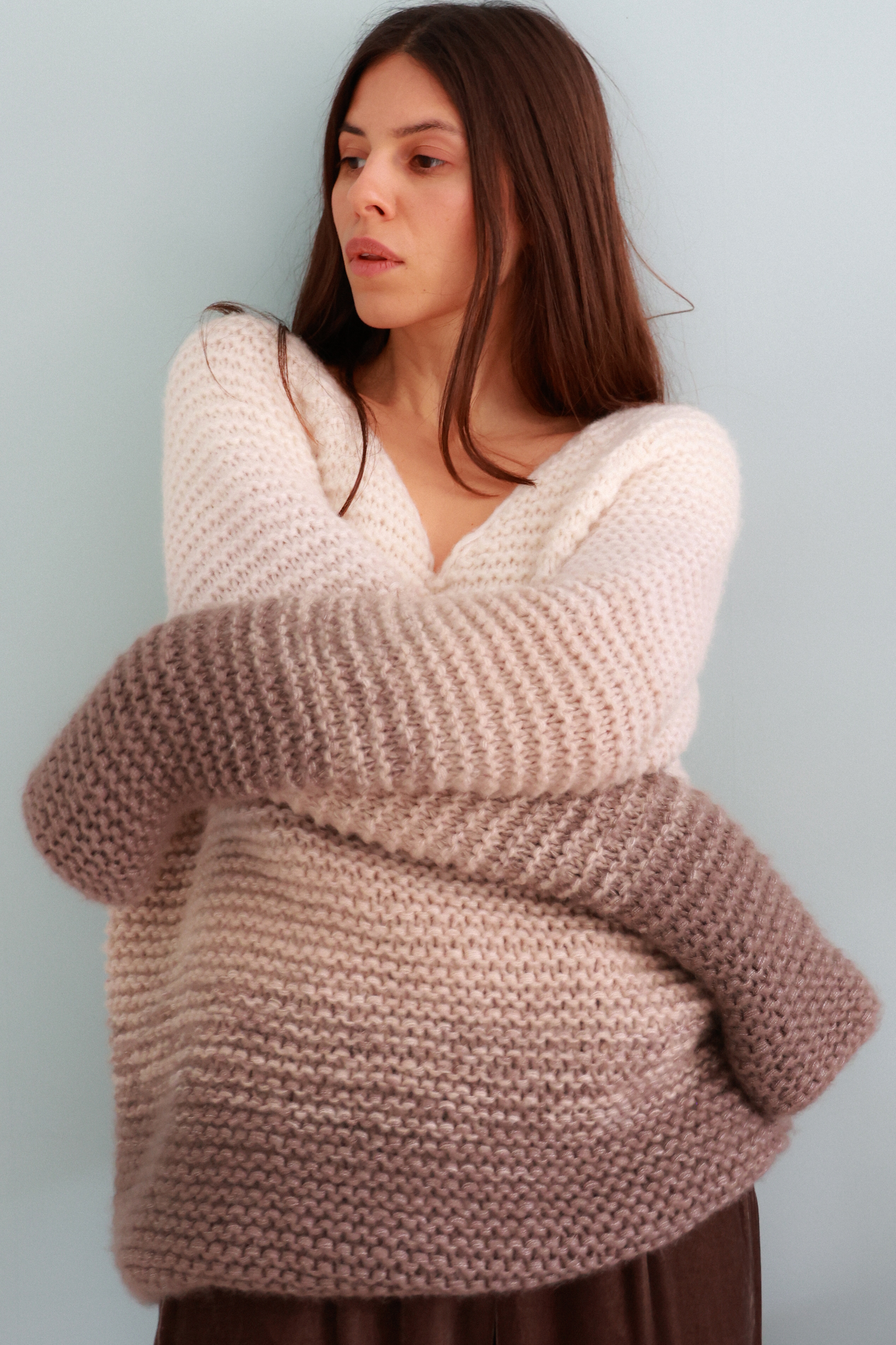 Cashmere-Silk Sweater