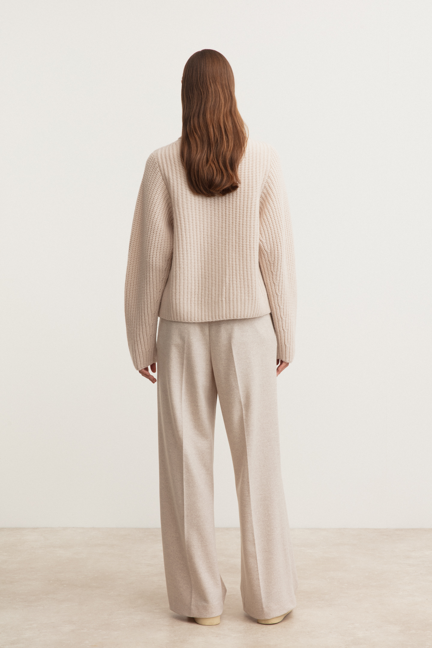 Stonewashed Cashmere Cardigan