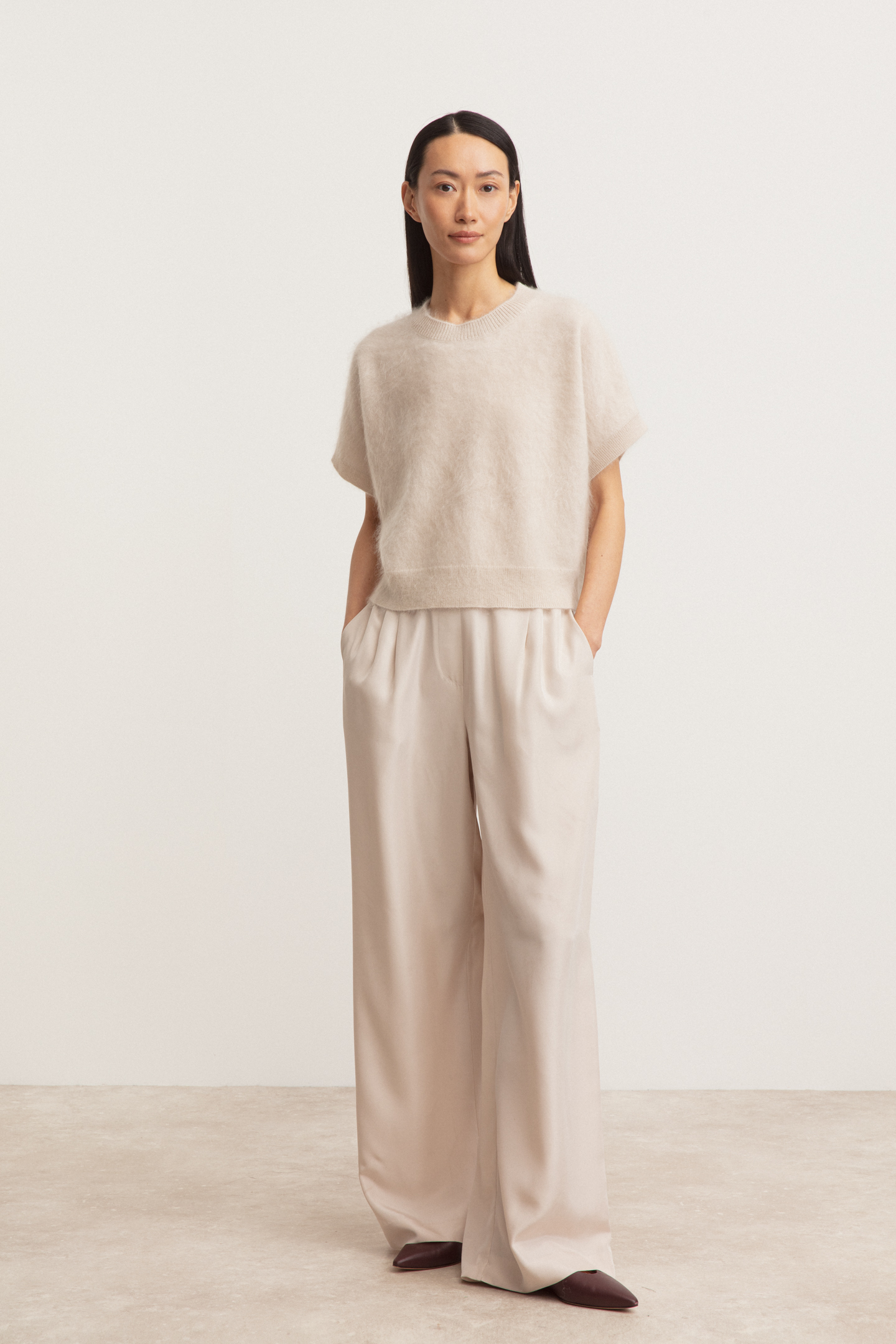 Brushed Cashmere Sweater