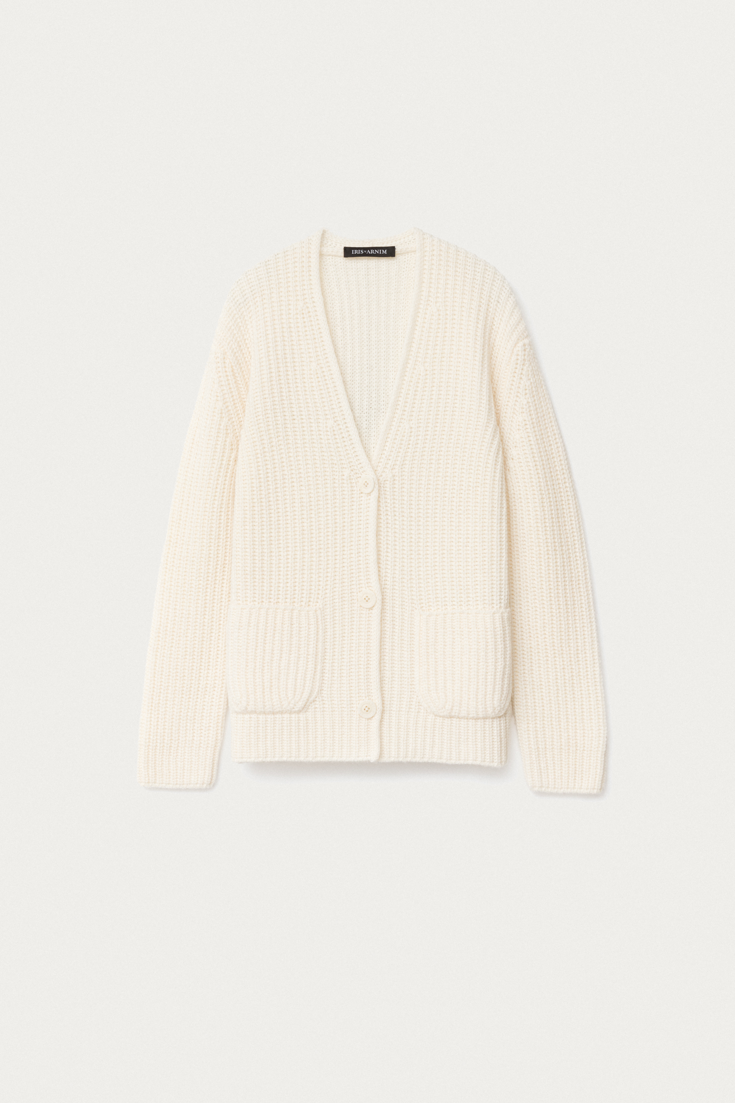 Stonewashed Cashmere Cardigan