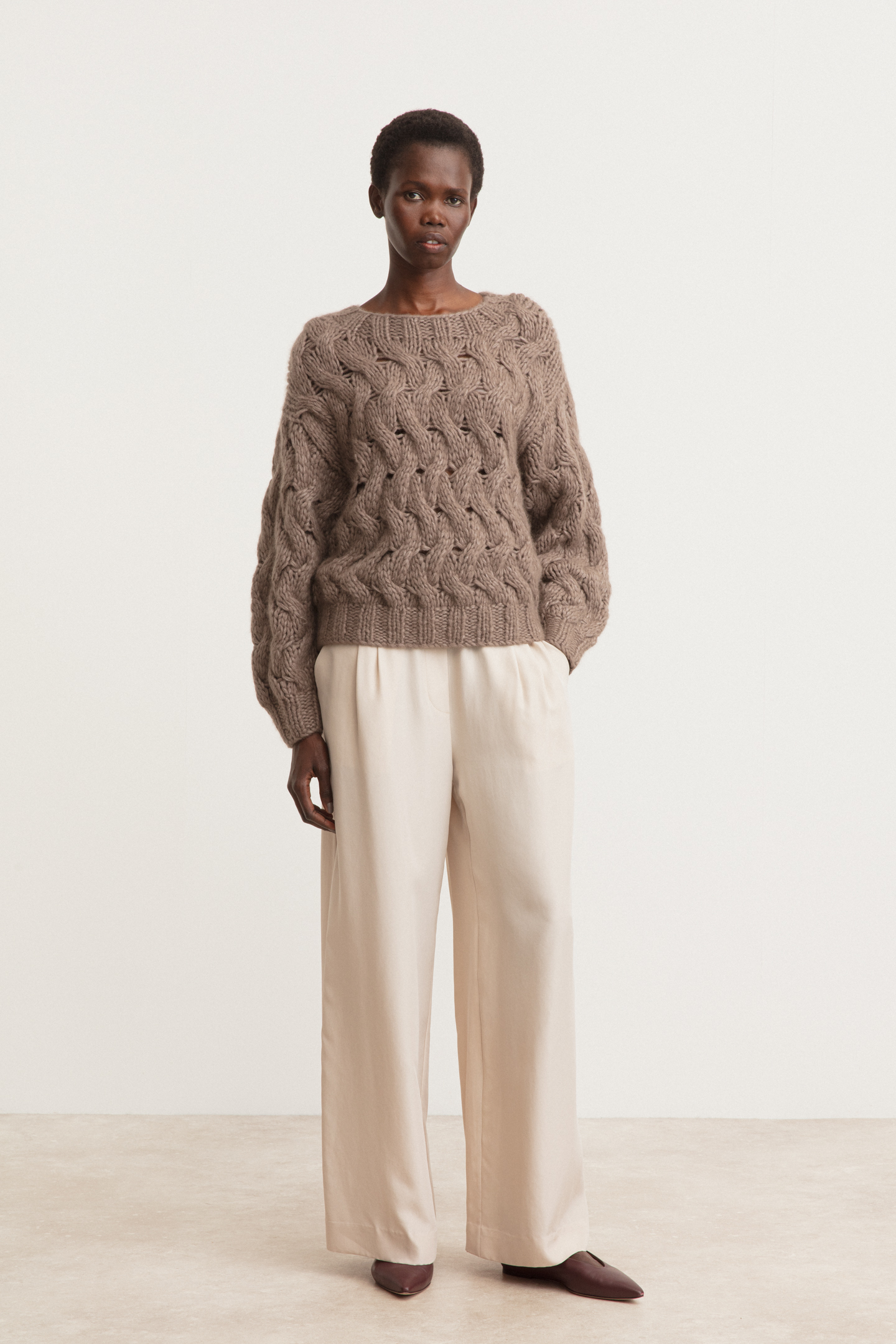 Cashmere-Silk Sweater